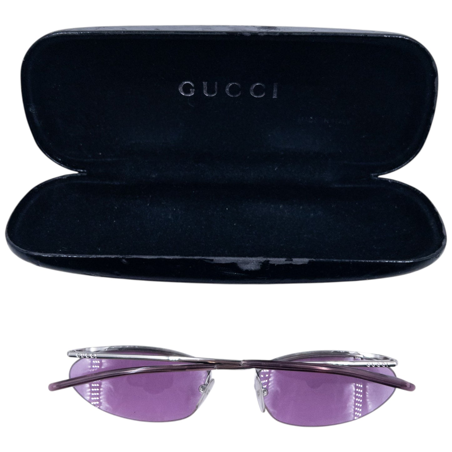 Vintage 90s Gucci Rimless Sunglasses