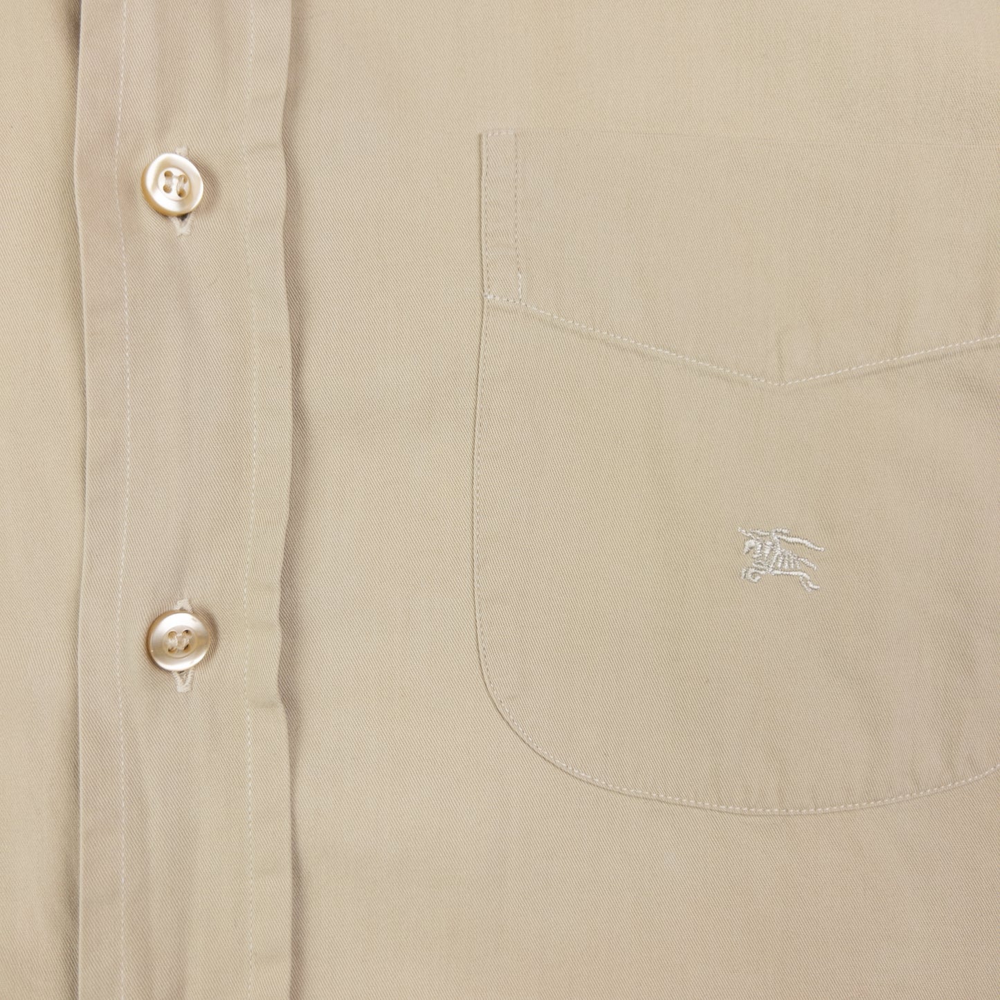 Vintage Burberry Long Sleeve Button Up Shirt Size XL