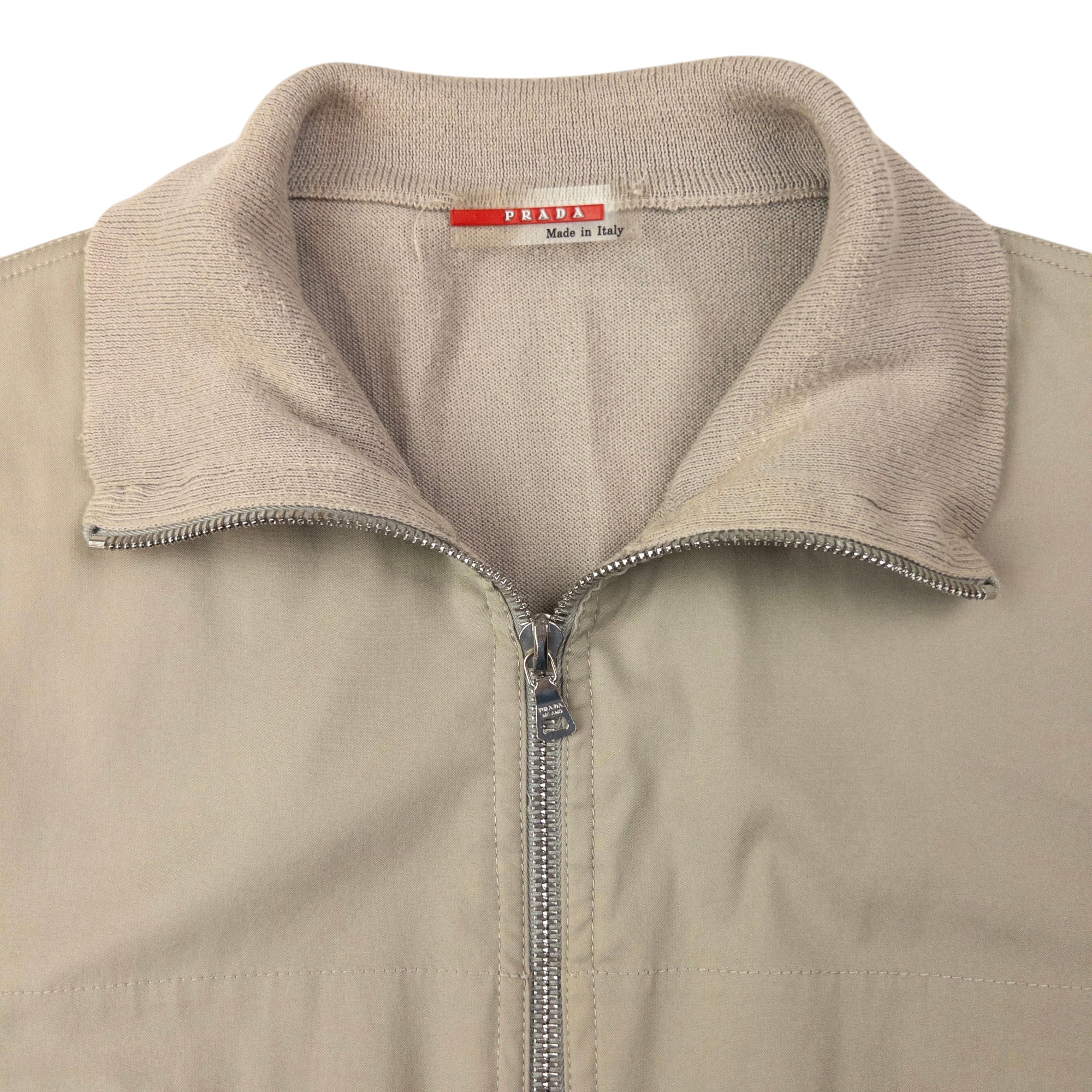 Vintage Prada Sport Zip Up Jumper Size M