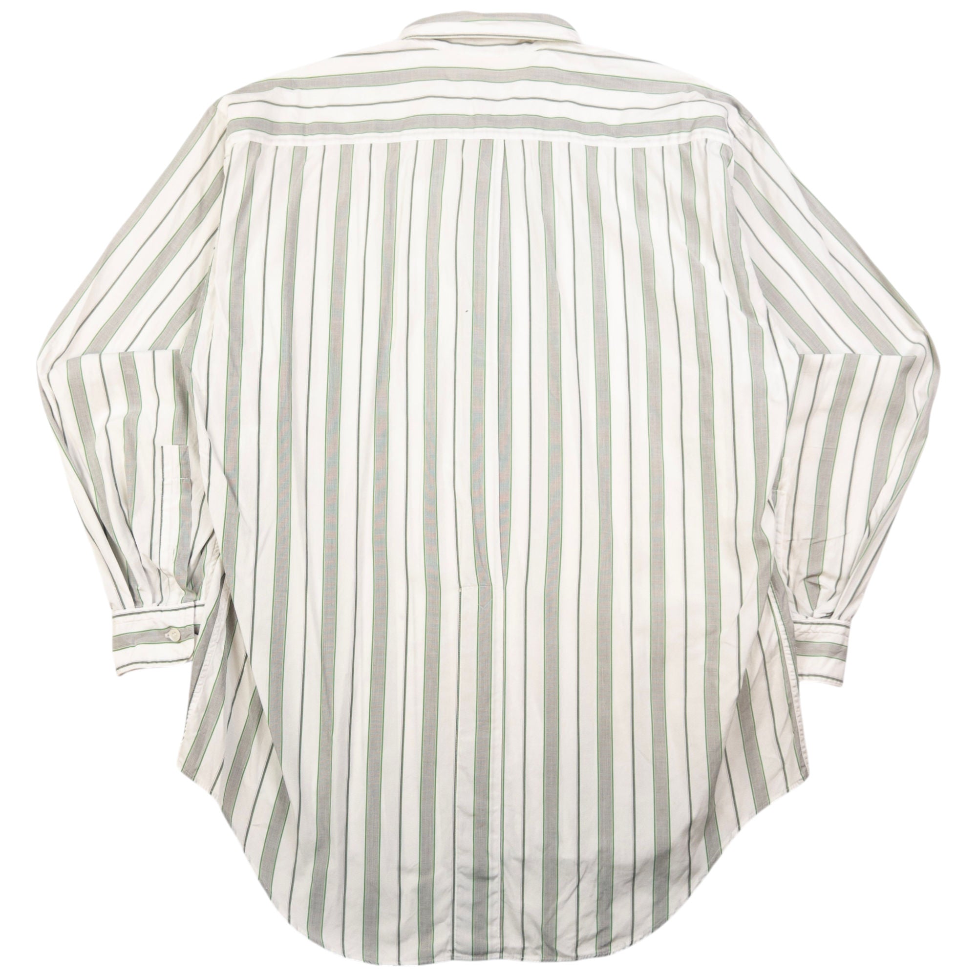 Vintage Issey Miyake Striped Long Sleeve Button Up Shirt Size m