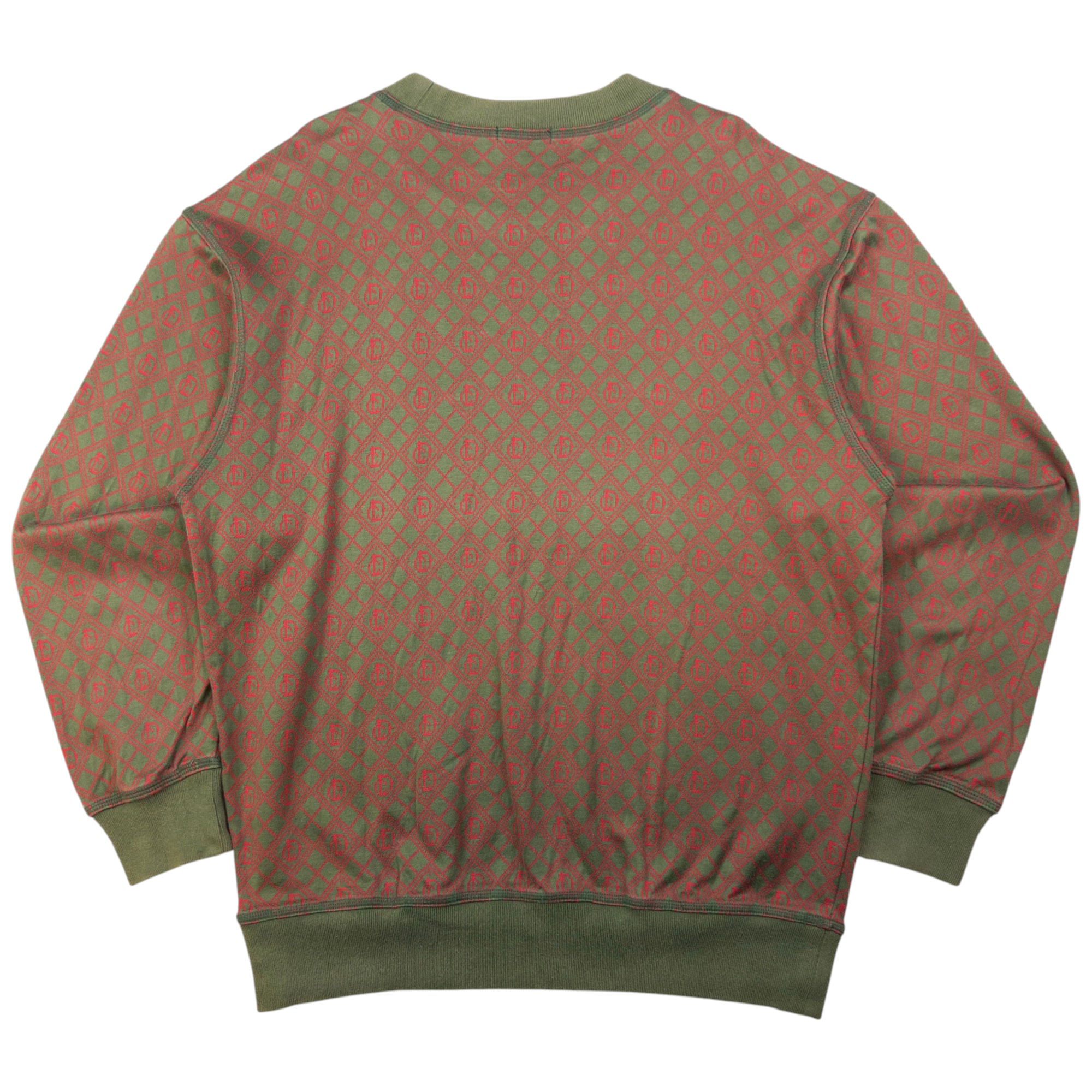 Vintage Dior Monsieur Monogram Argyle Sweatshirt Size M