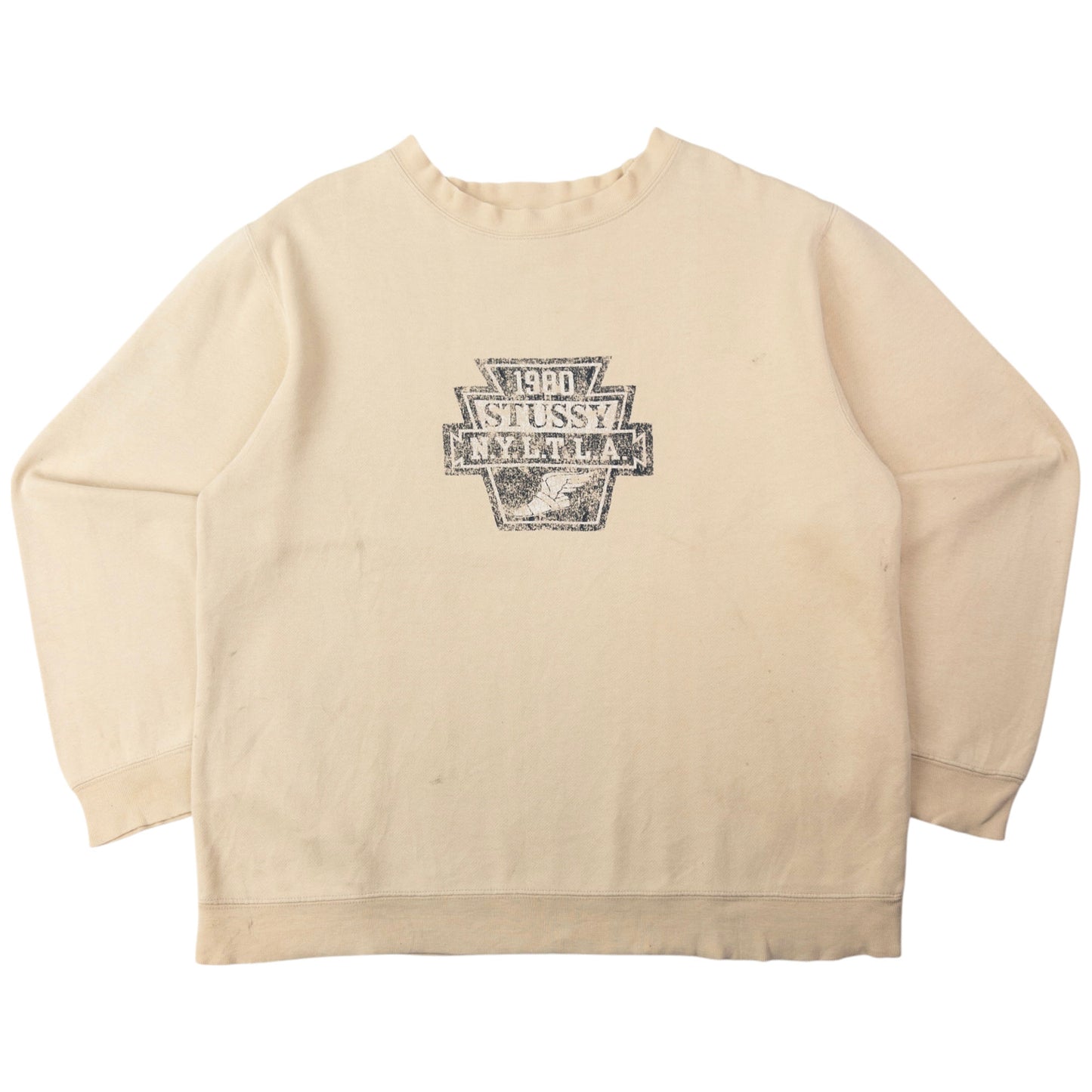 Vintage Stussy NYTLA Graphic Sweatshirt Size M