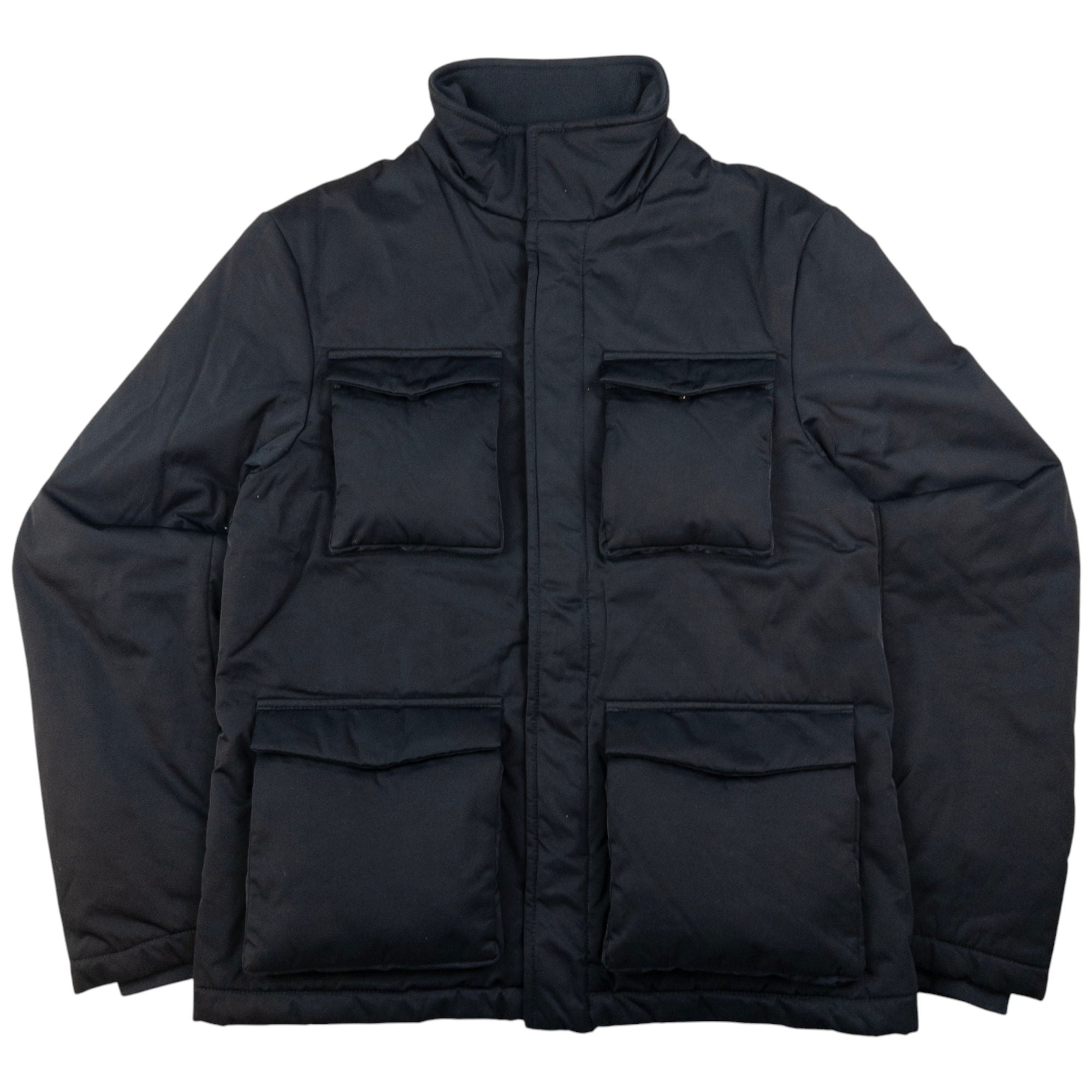 Vintage Armani Jeans Zip Up Padded Jacket Size M