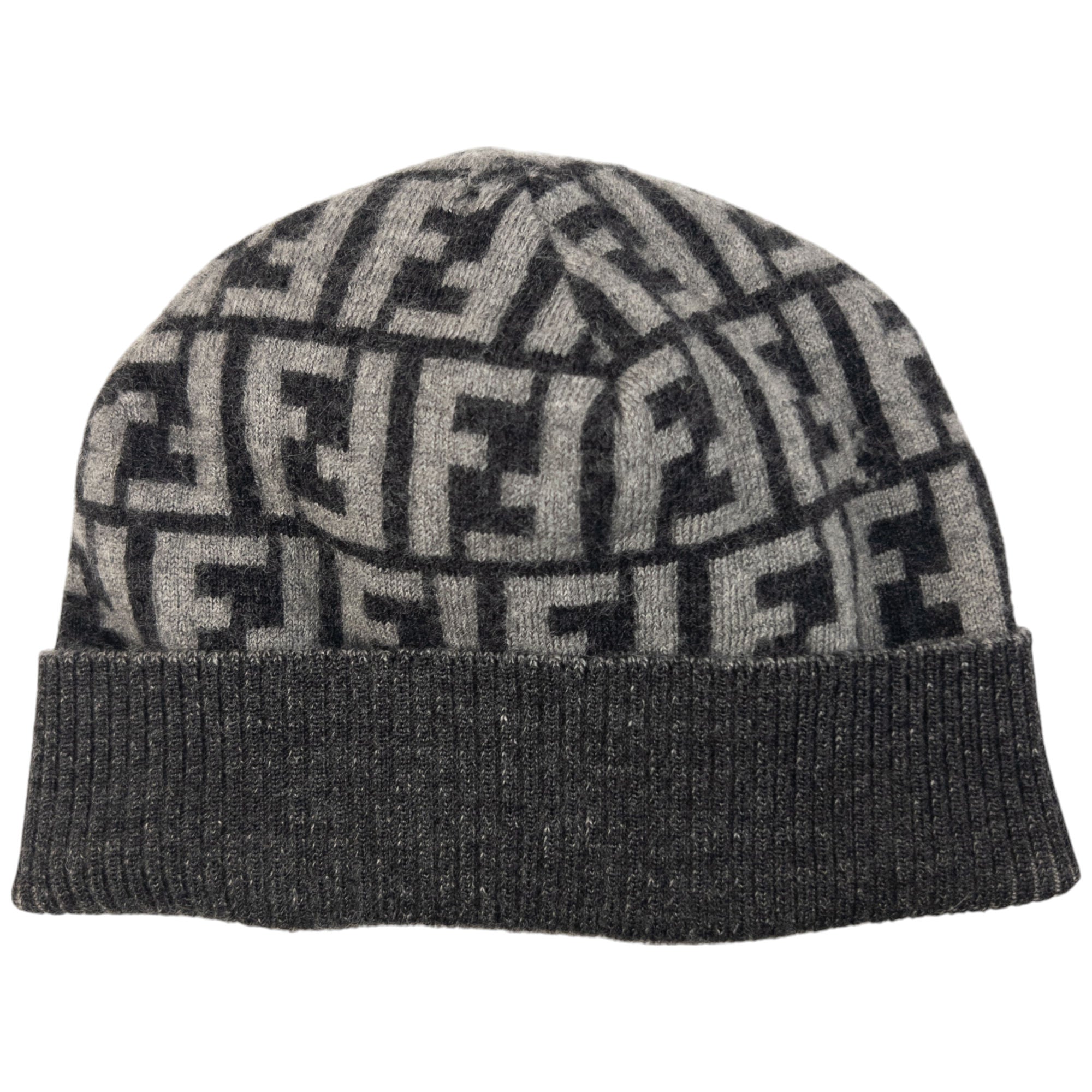 Vintage Fendi Monogram Wool Beanie