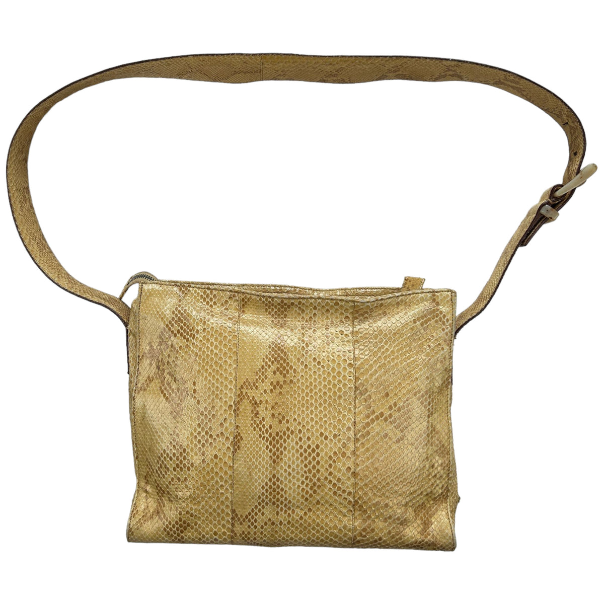 Vintage Prada Python Leather Shoulder Bag