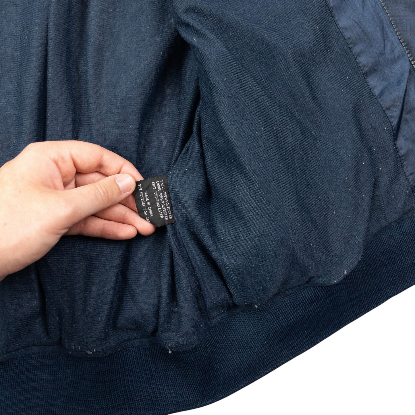 Vintage AVIREX Zip Up Varsity Jacket Size XL