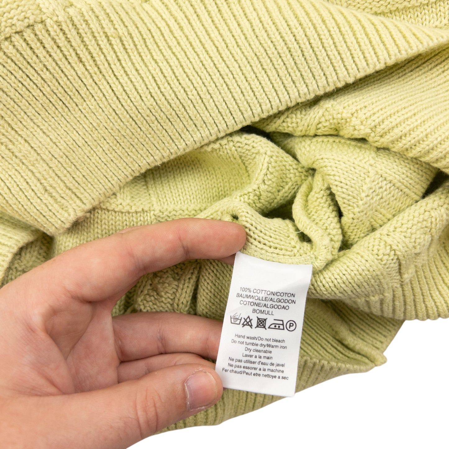 Vintage Burberry Embroidered Knit Jumper Size L