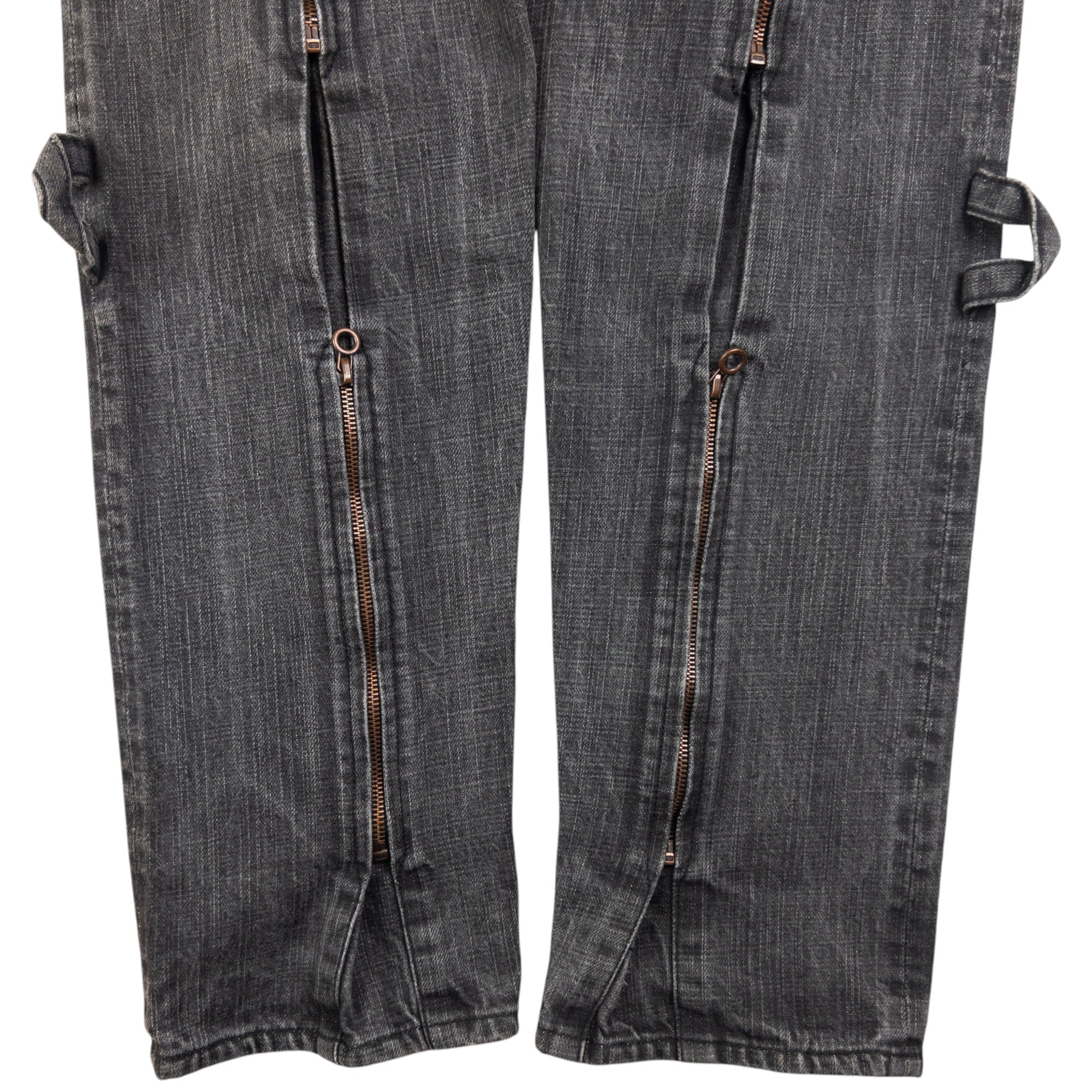 Vintage Evisu Zip Bondage Double Gull Japanese Denim Jeans Size W29