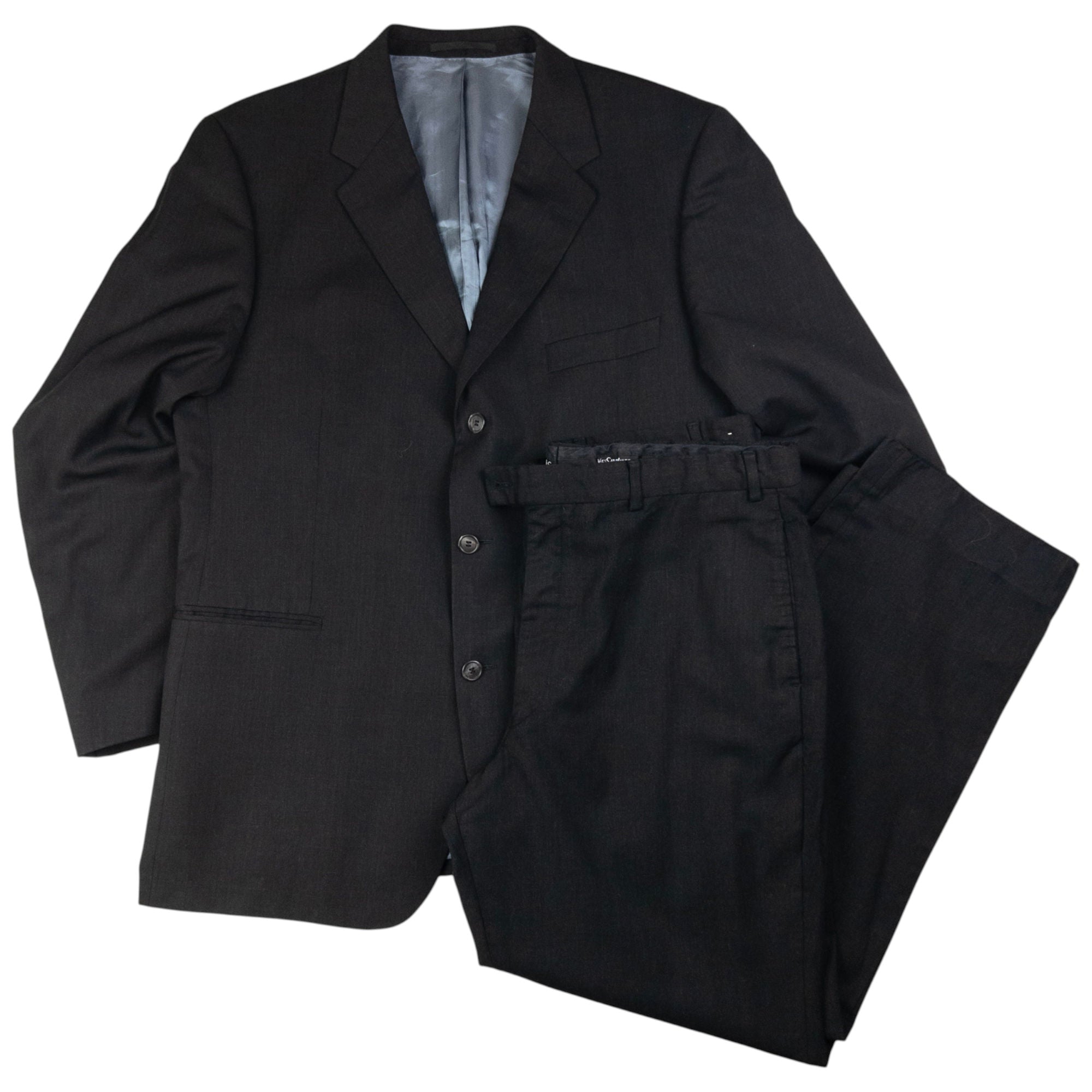 Vintage YSL Yves Saint Laurent Jacket & Trousers Suit Set Size XL