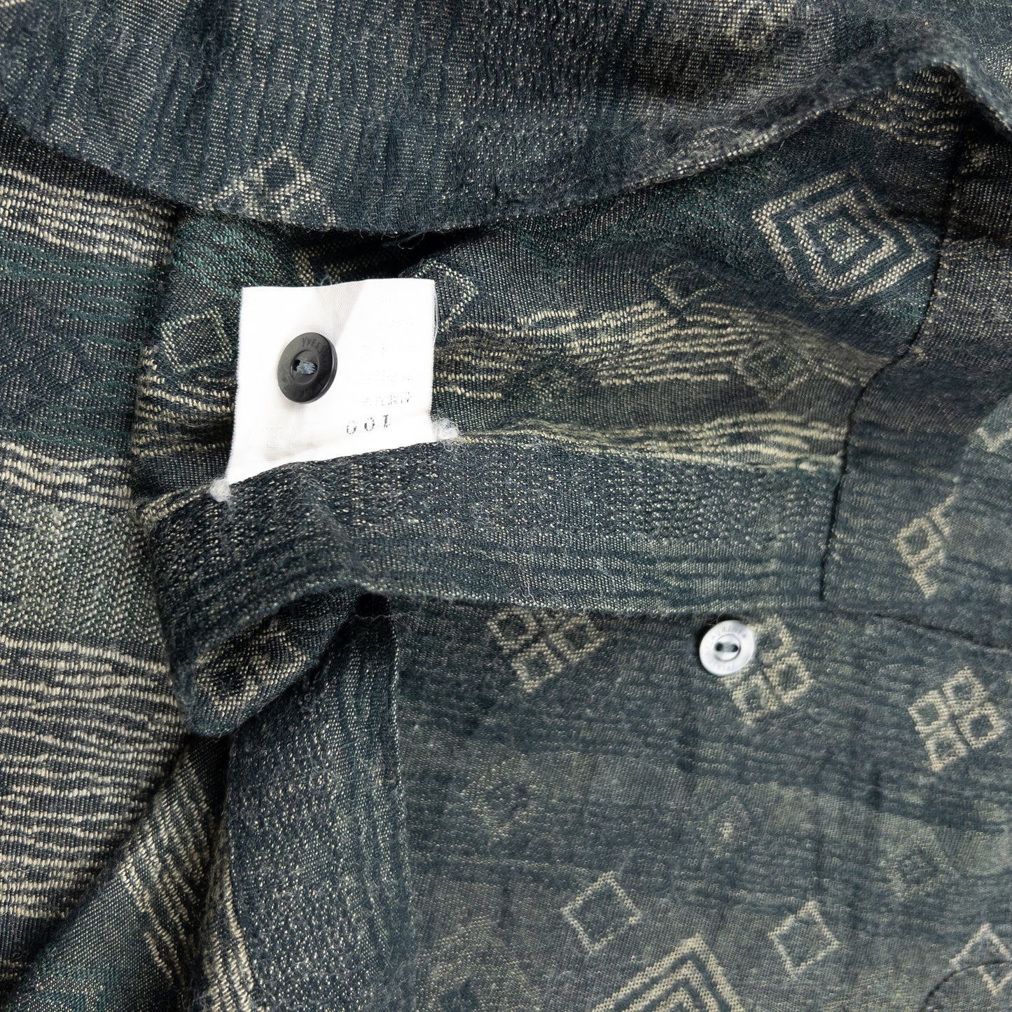 Vintage YSL Yves Saint Laurent Long Sleeve Button Up Shirt Size L