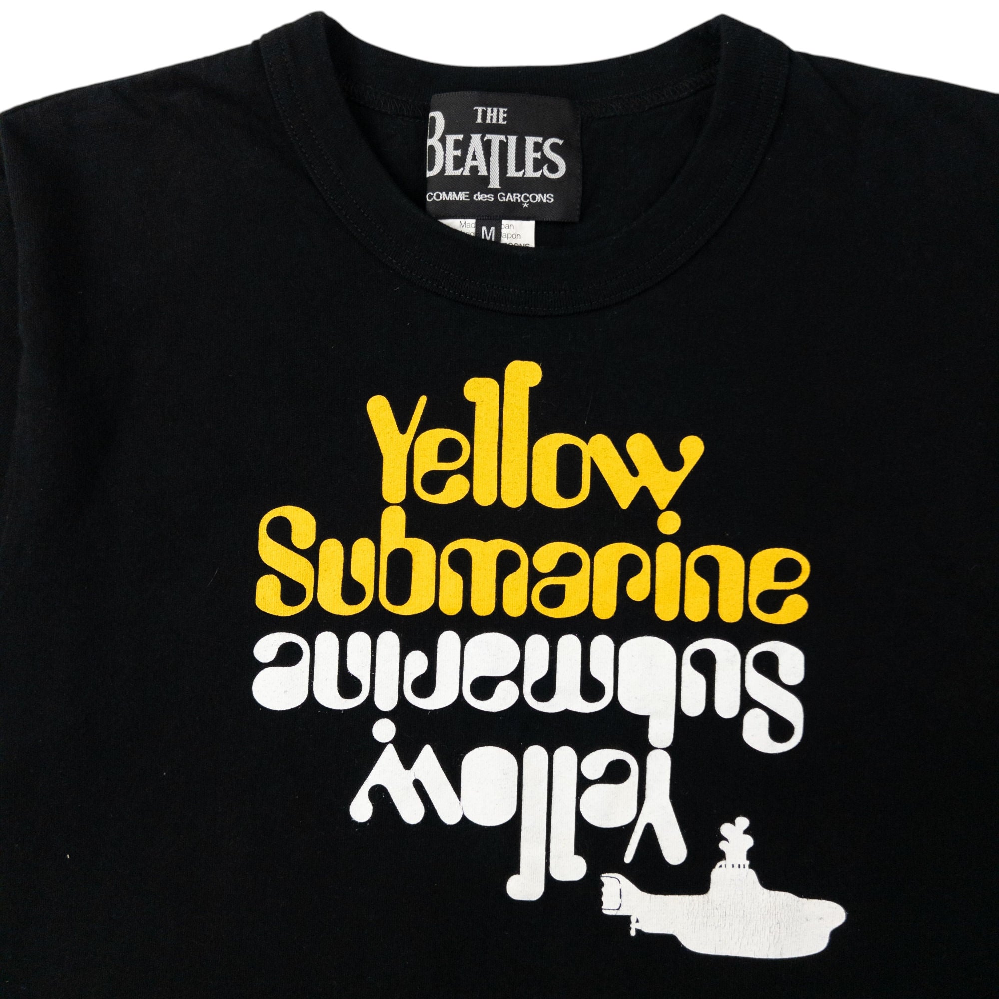 Vintage Comme Des Garçons X The Beatles Yellow Submarine T Shirt Womens Size M