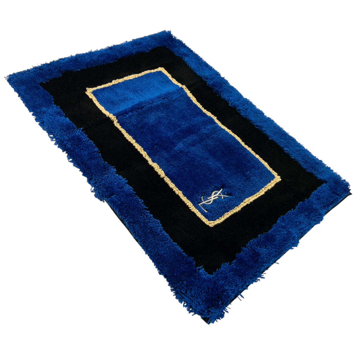 Vintage 80s YSL Yves Saint Laurent Small Rug