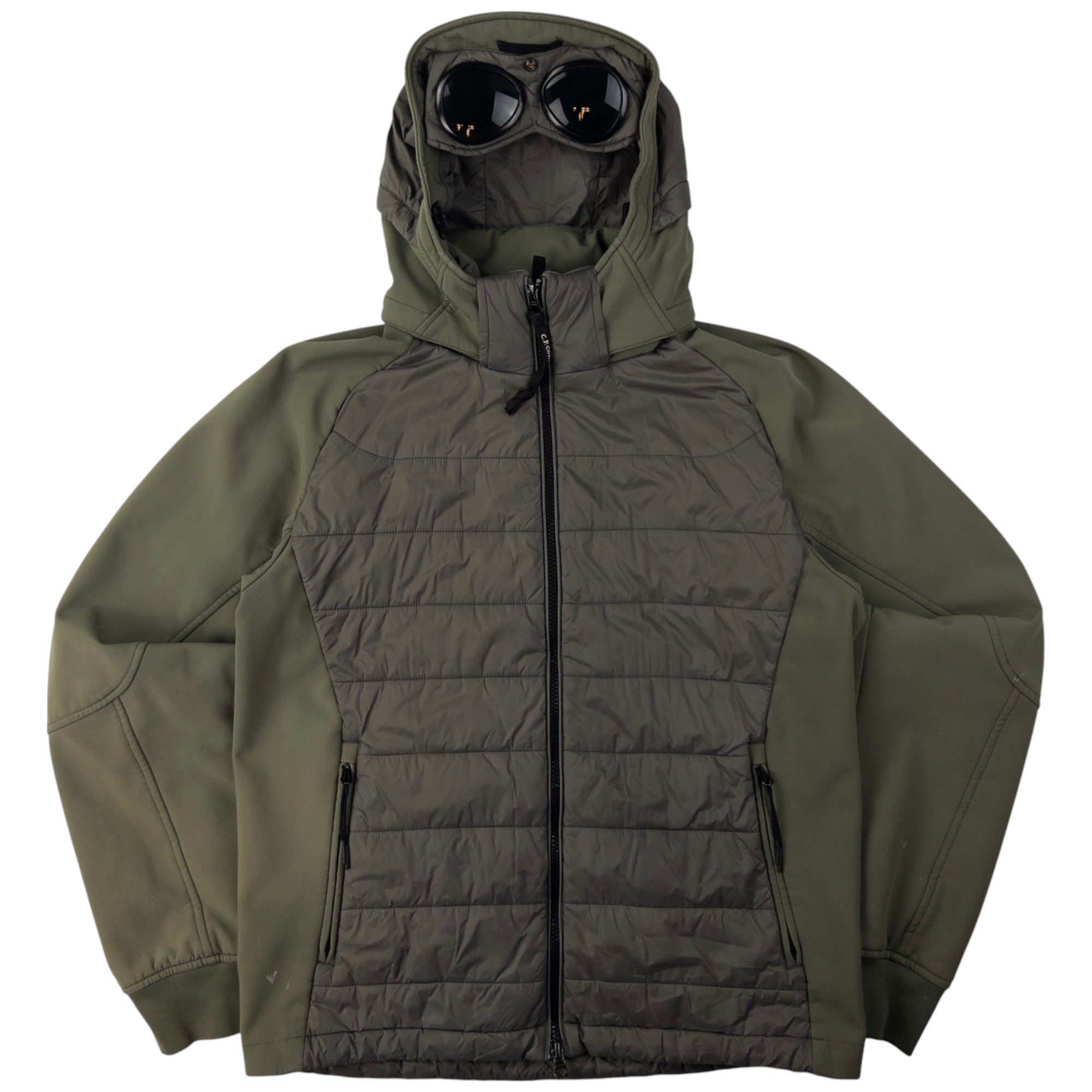 Vintage CP Company Goggle Hood Padded Shell Jacket Size S