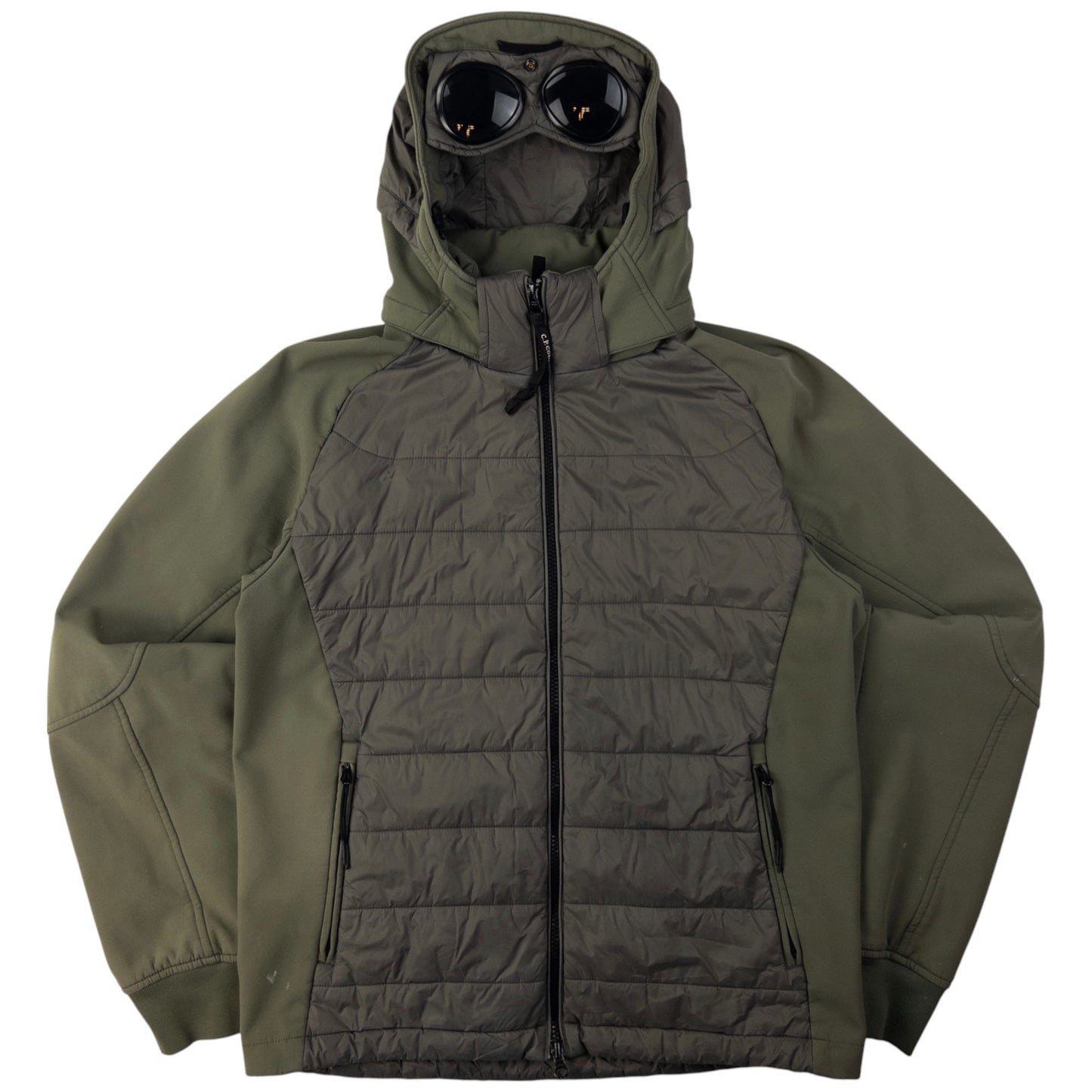 Vintage CP Company Goggle Hood Padded Shell Jacket Size S