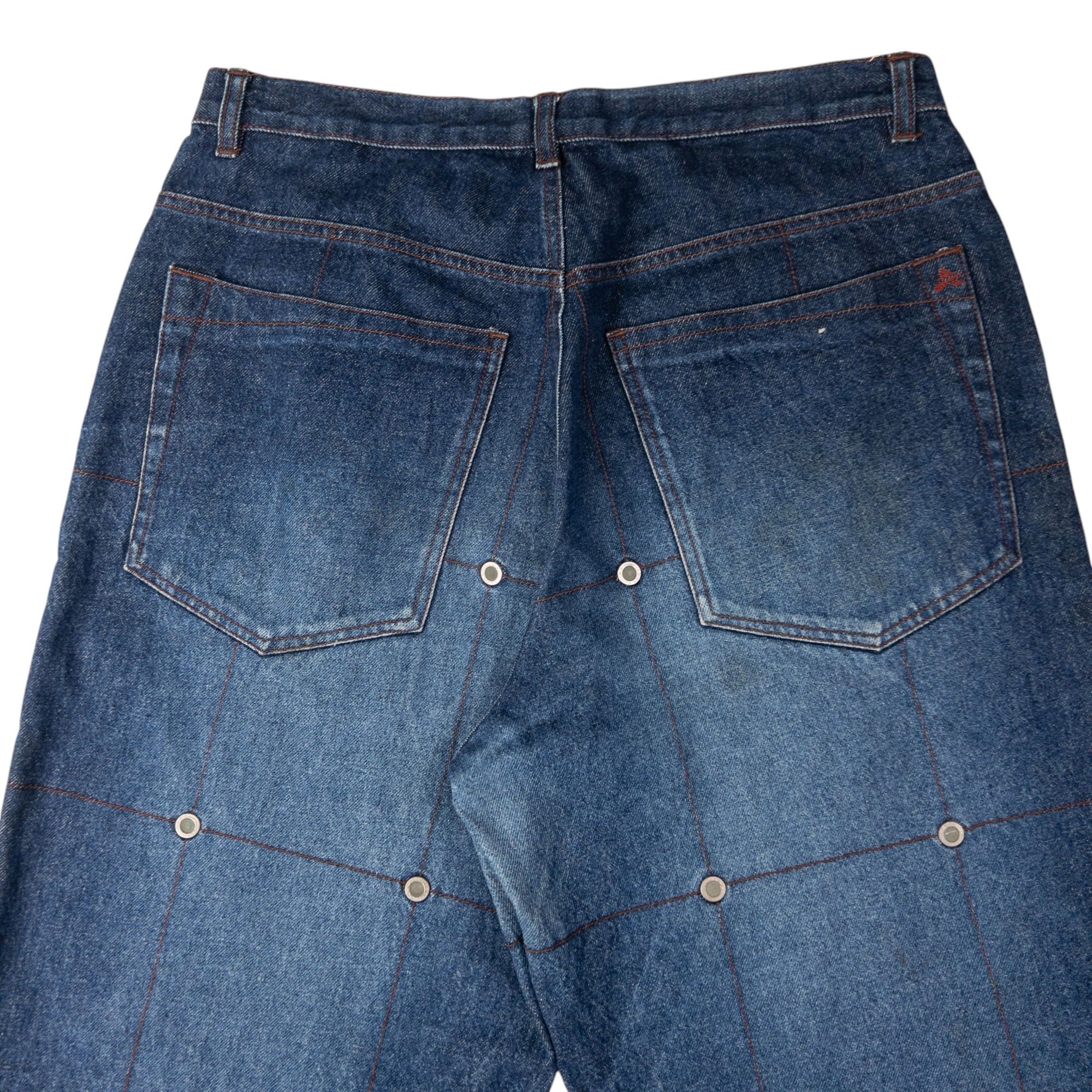 Vintage Avirex Metal Detail Denim Jeans Size W35