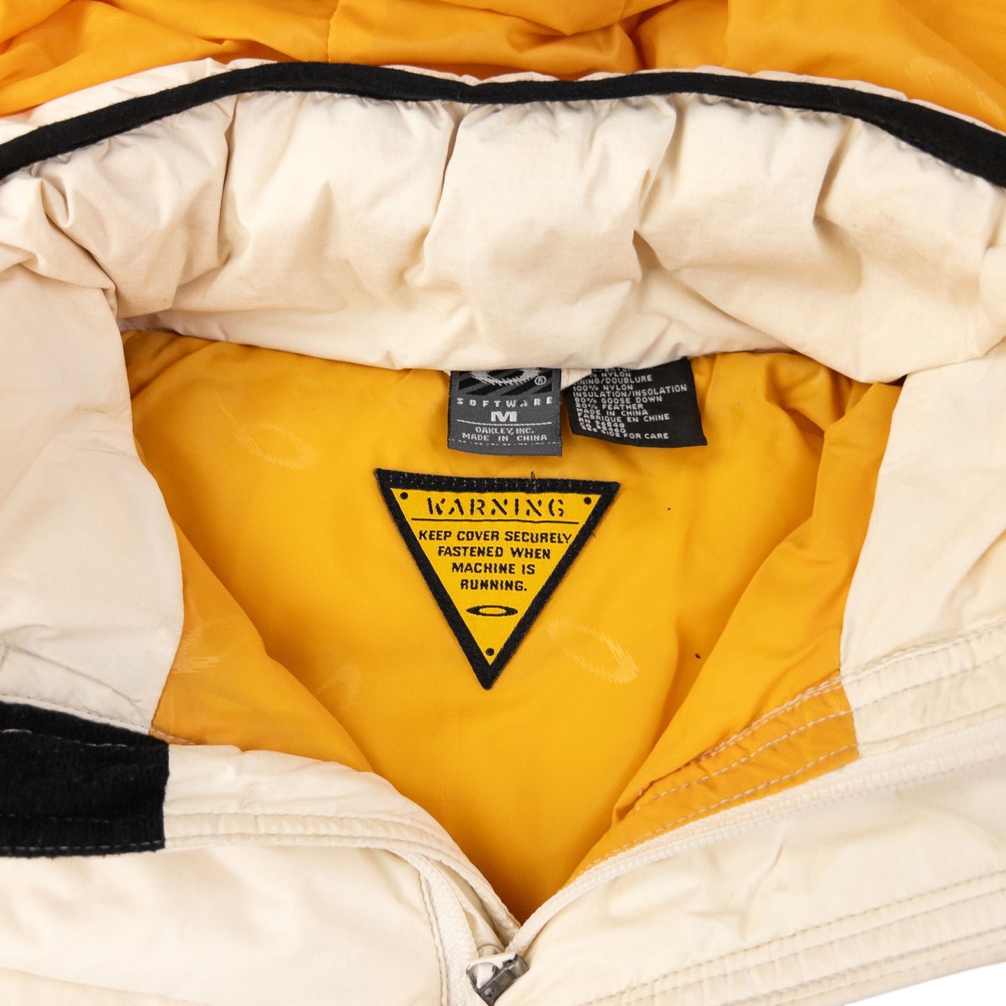 Vintage Oakley Zip Up Puffer Snowboarding Jacket Womens Size S