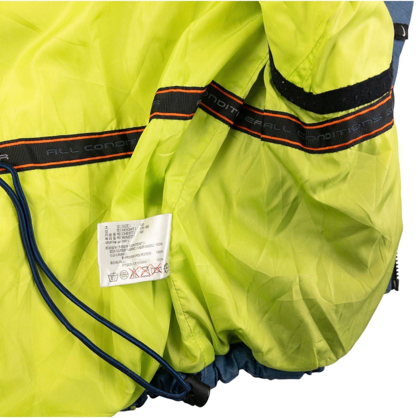 Vintage Nike ACG Zip Up Puffer Jacket Size XL