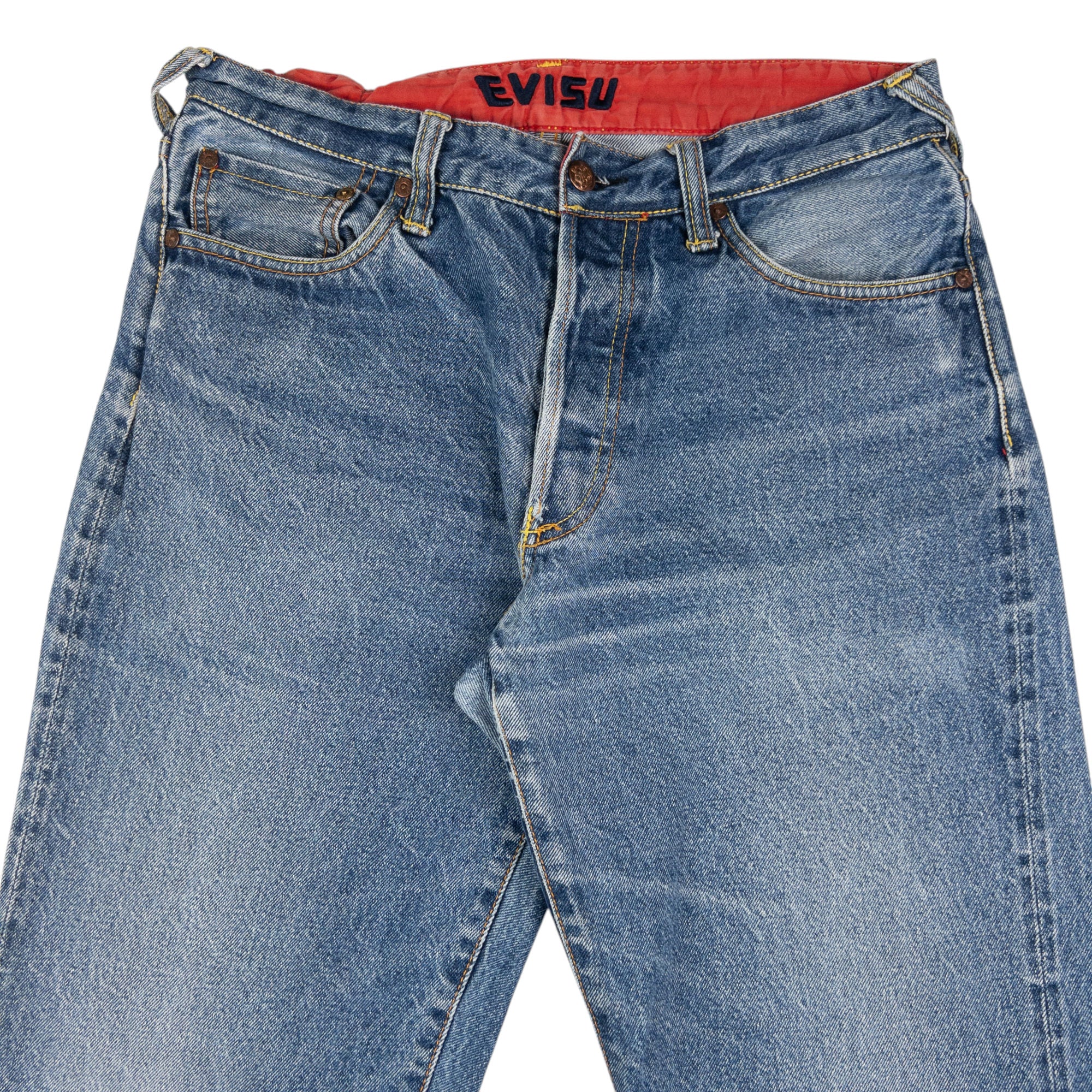 Vintage Evisu Double Gull Japanese Denim Jeans Size W30