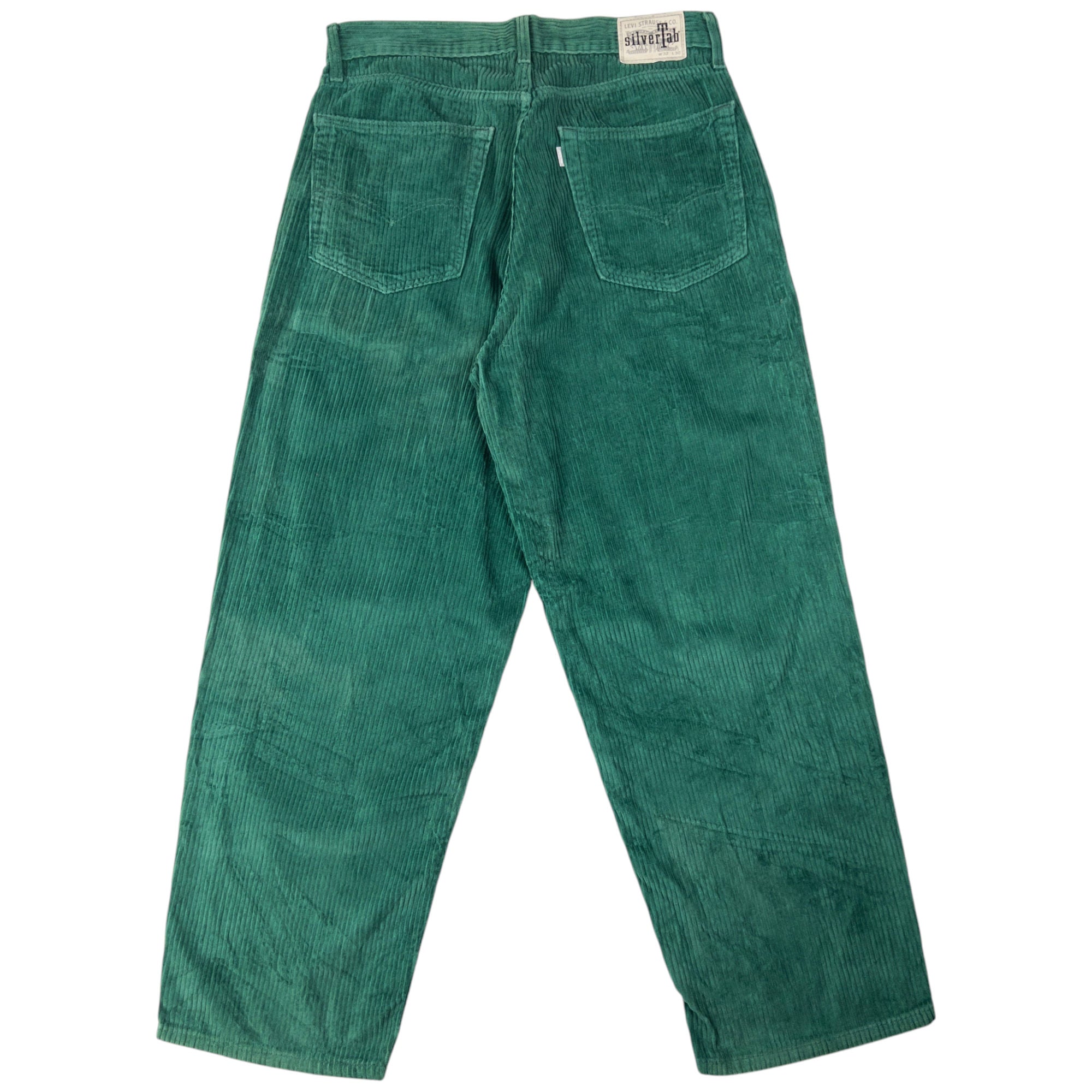 Vintage Levi's Silver Tab Baggy Corduroy Trousers Size W32