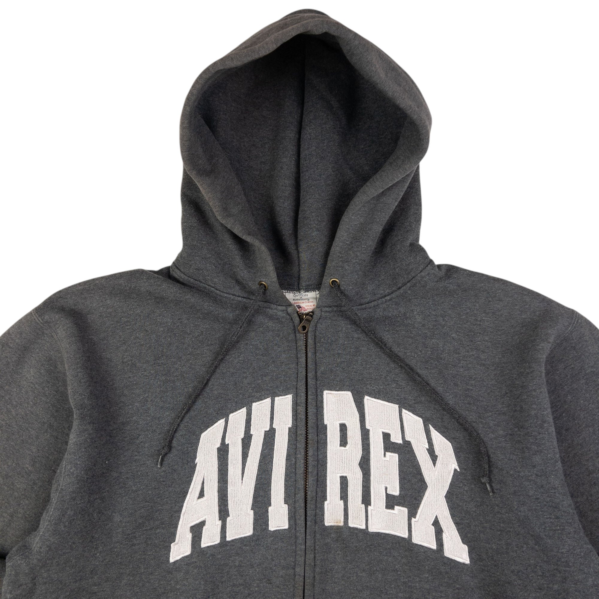Vintage AVIREX Zip Up Hoodie Size M
