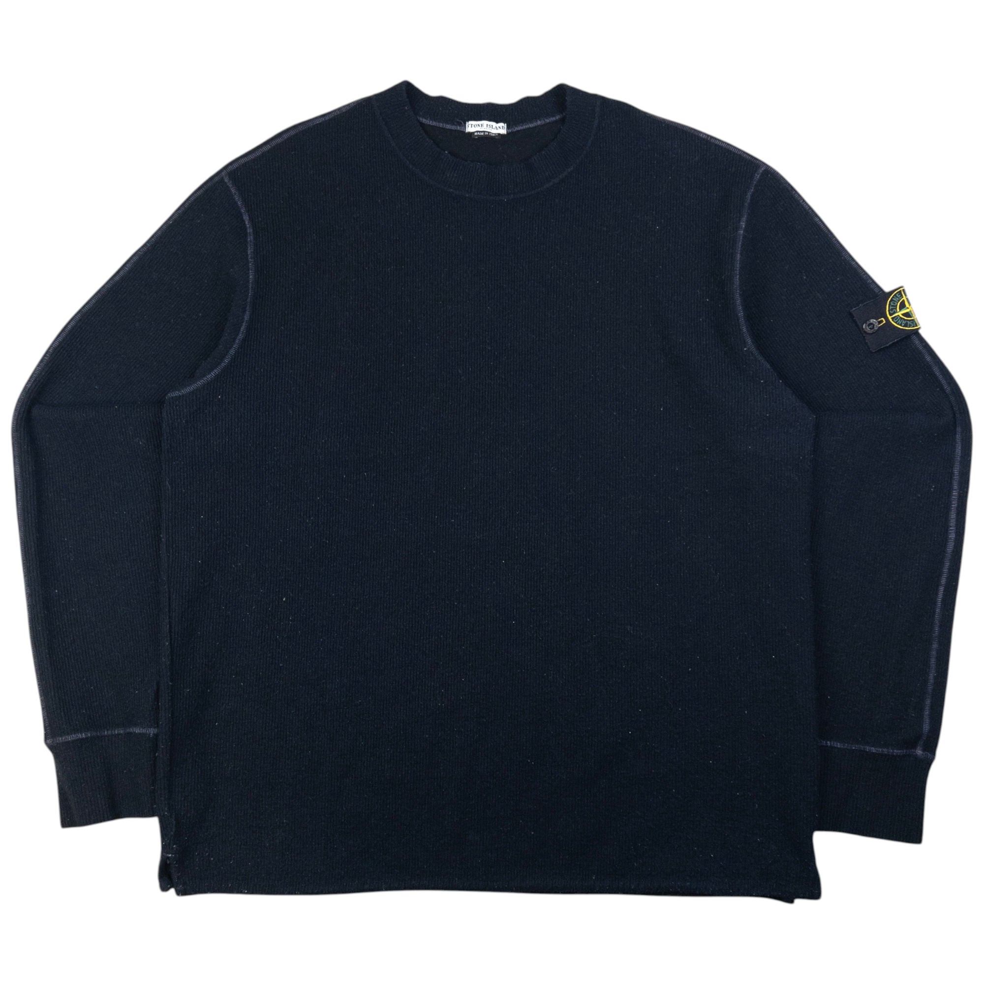 Vintage Stone Island Ribbed Jumper Size XL