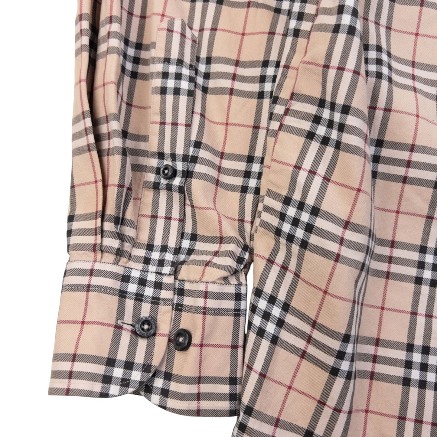 Vintage 2000s Burberry Nova Check Long Sleeve Button Up Shirt Size XL