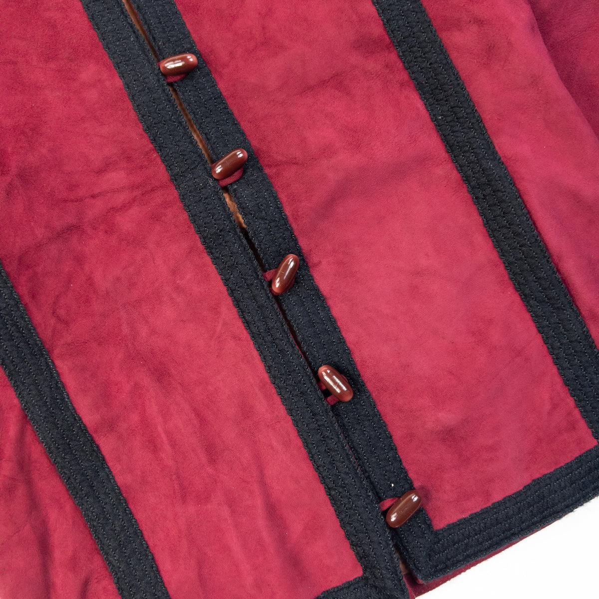 Vintage 80s YSL Yves Saint Laurent Suede Jacket Womens Size S