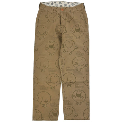 Vintage Mr. Men Print Trousers Size W29