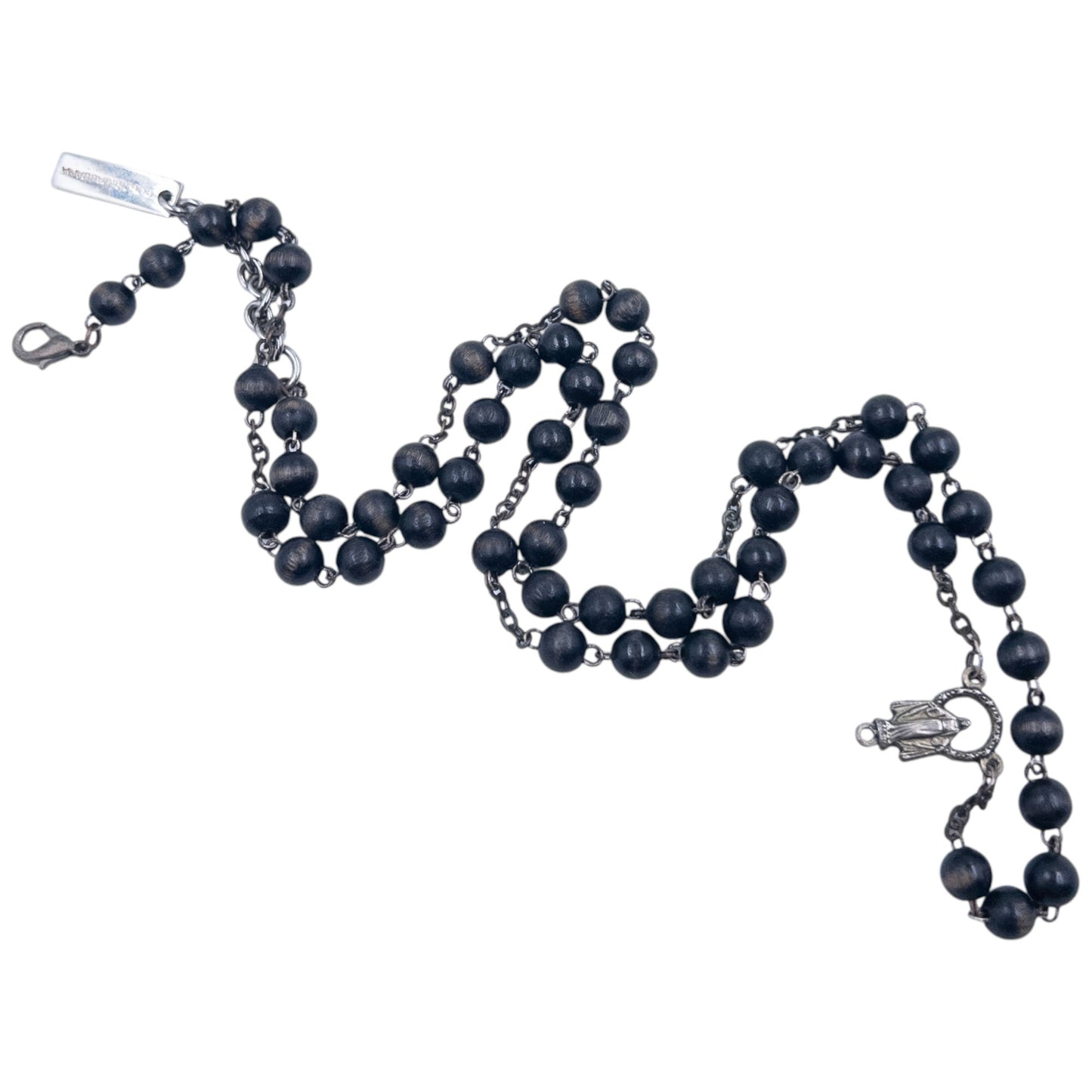 Vintage Dolce & Gabbana Rosary Bead Necklace