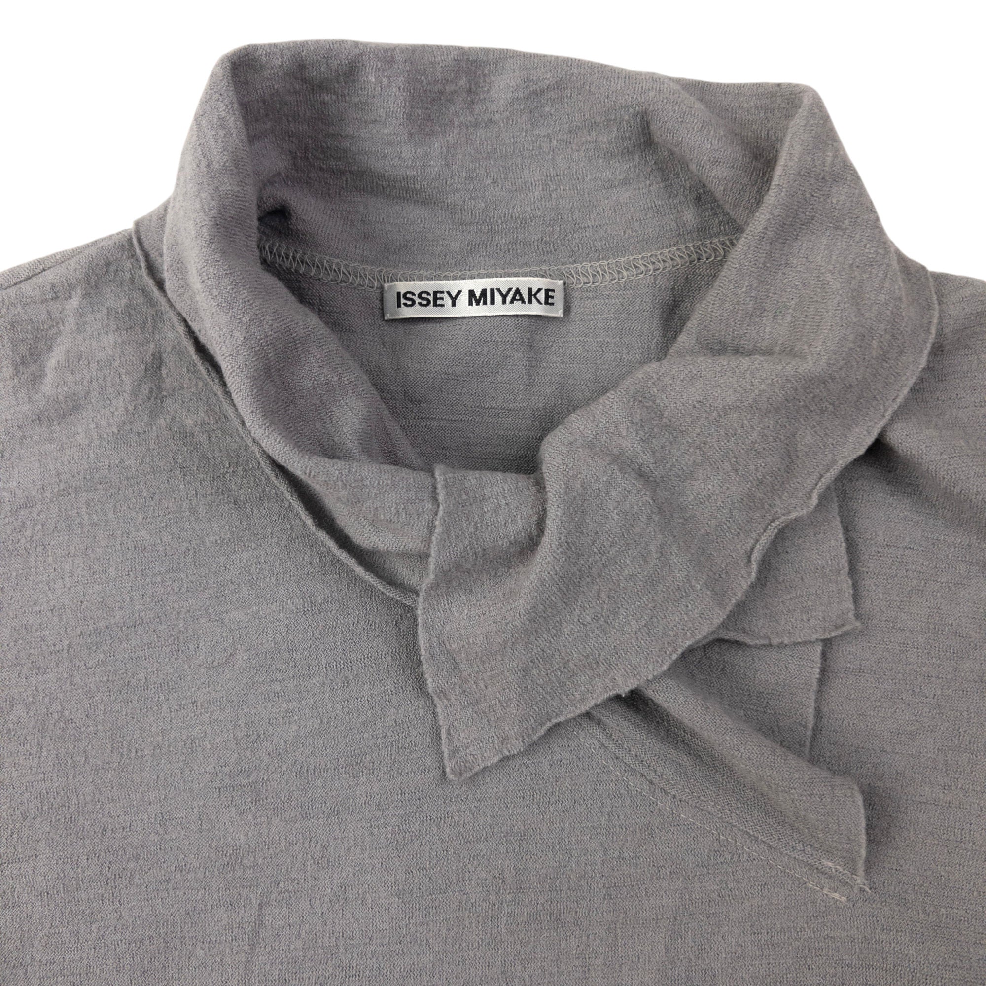Vintage Issey Miyake Drape Collar Jumper Womens Size S