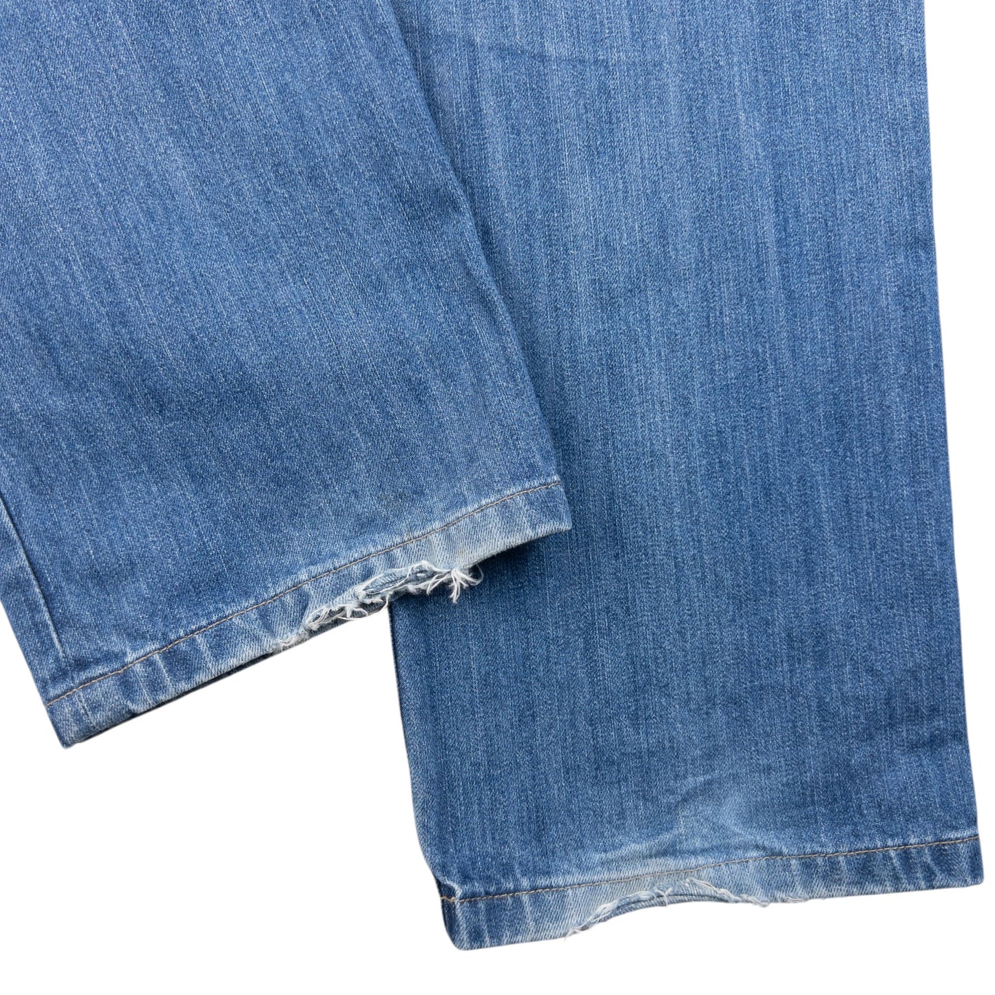 Vintage 2000s YSL Yves Saint Laurent Embroidered Denim Jeans Size W36