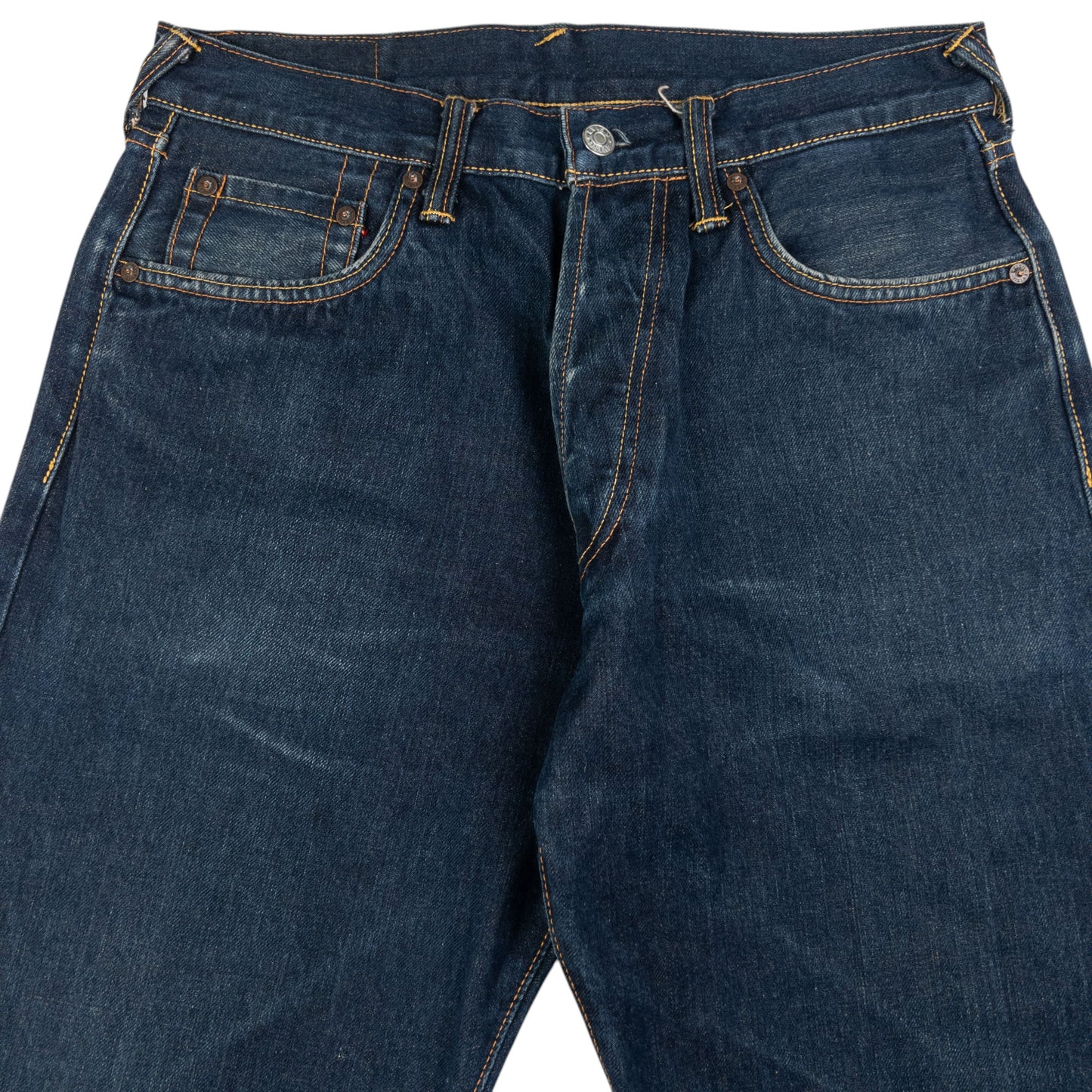 Vintage Evisu Painted Daicock Japanese Denim Jeans Size W30