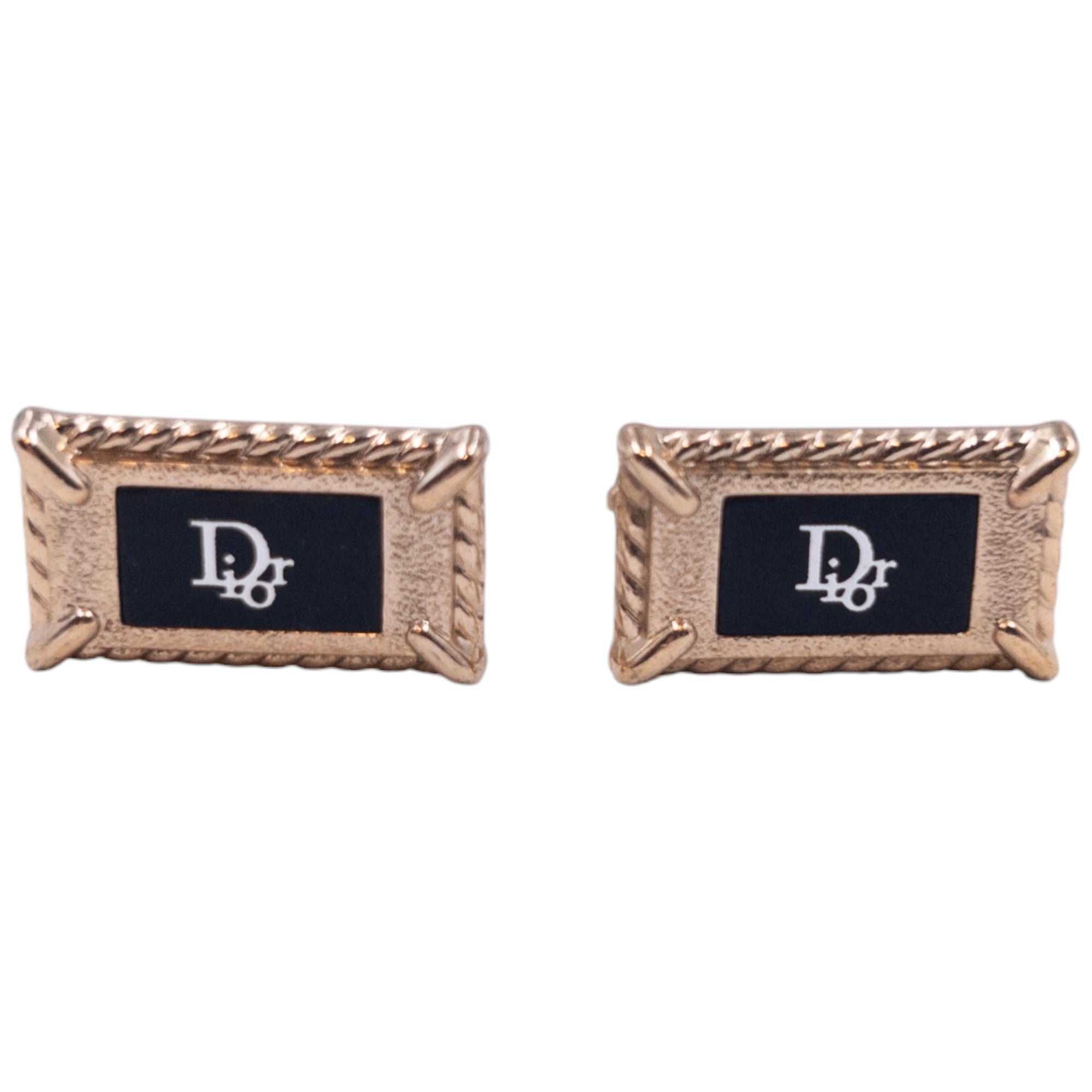 Vintage Dior Embossed Cufflinks