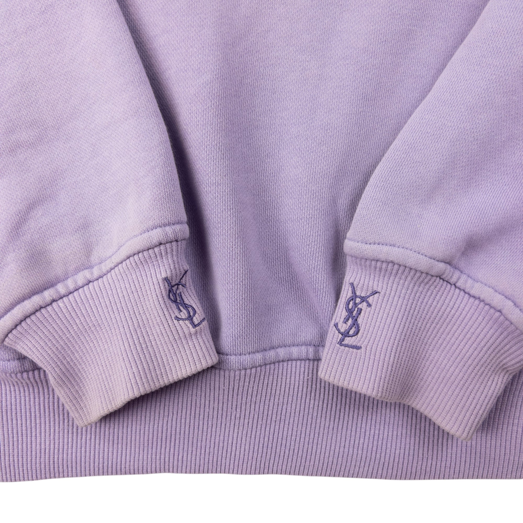 Vintage YSL Yves Saint Laurent Embroidered Sweatshirt Size S