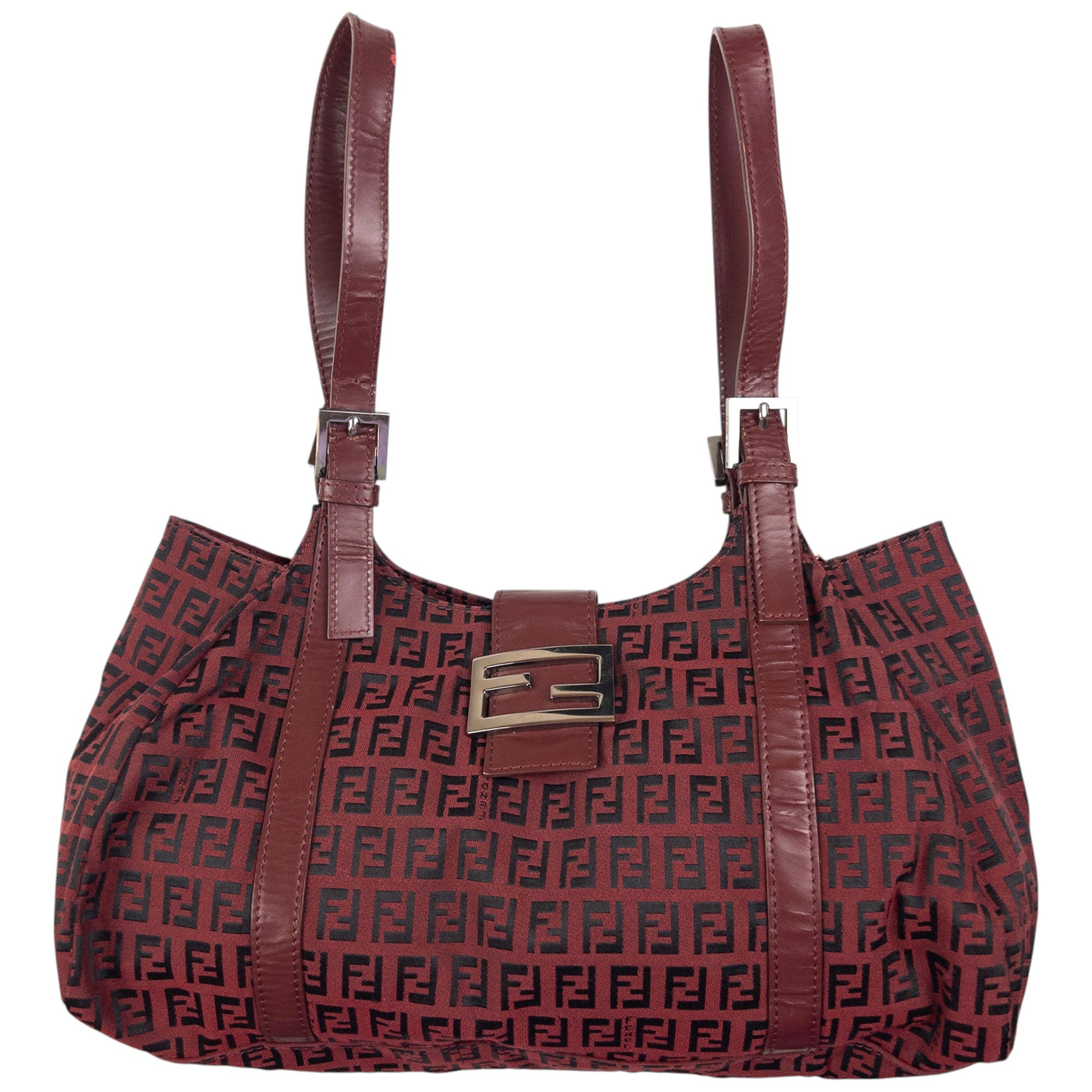 Vintage Fendi Monogram Shoulder Bag