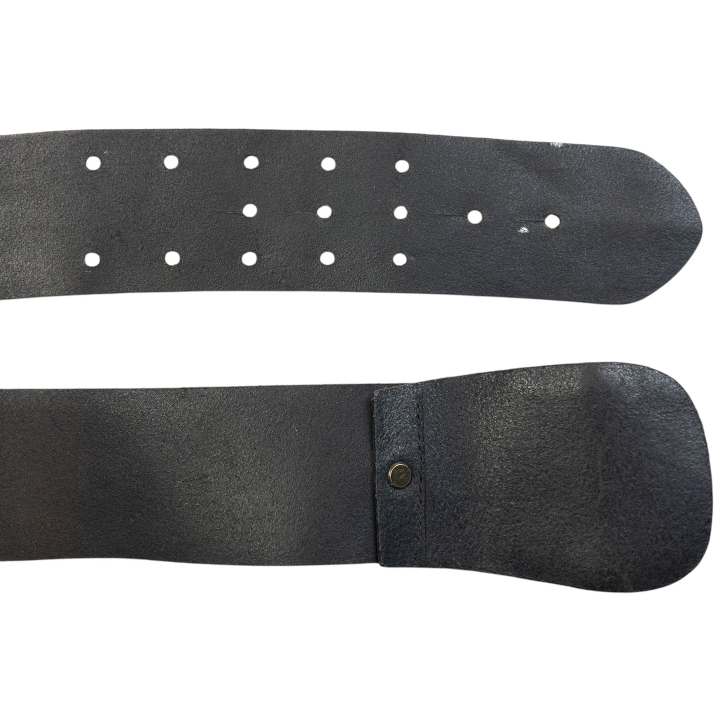 Vintage 2000s Burberry Leather Belt Size XL