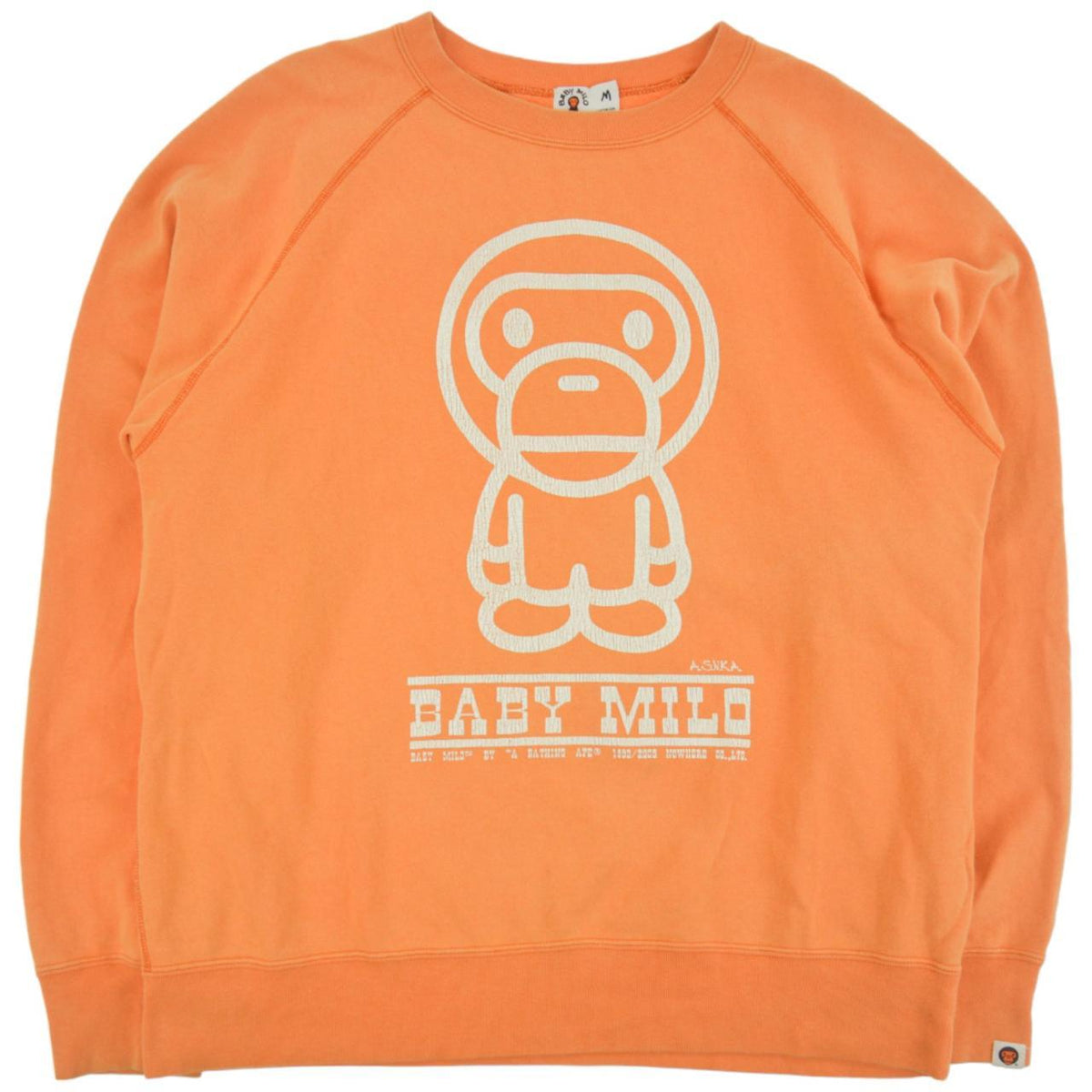 Vintage BAPE Baby Milo Sweatshirt Size M