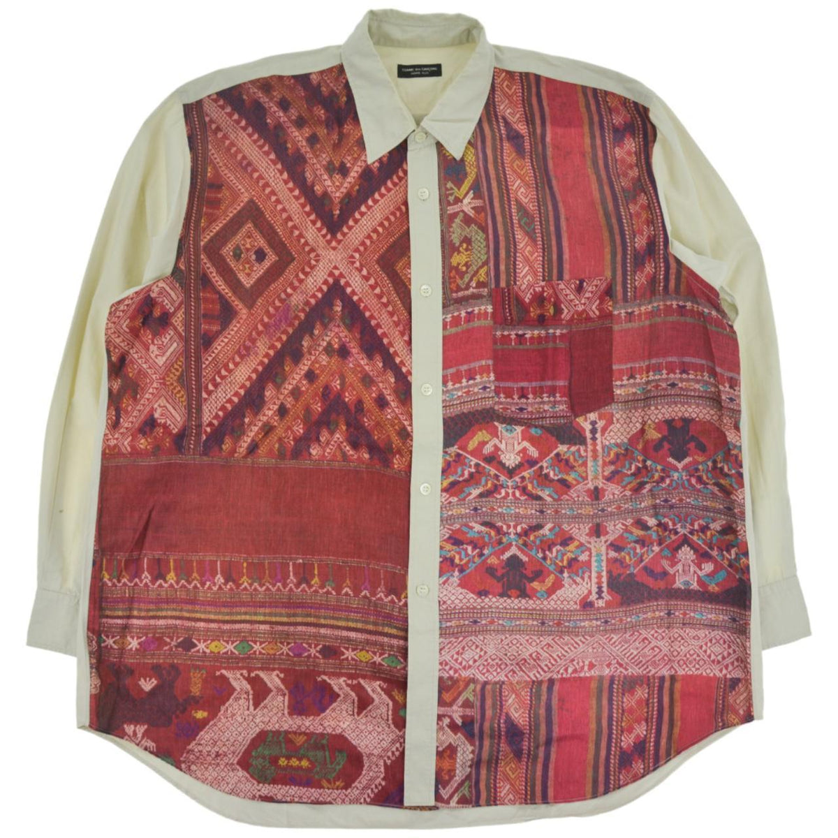 Vintage Comme Des Garcons Paisley HOMME PLUS Shirt Size M