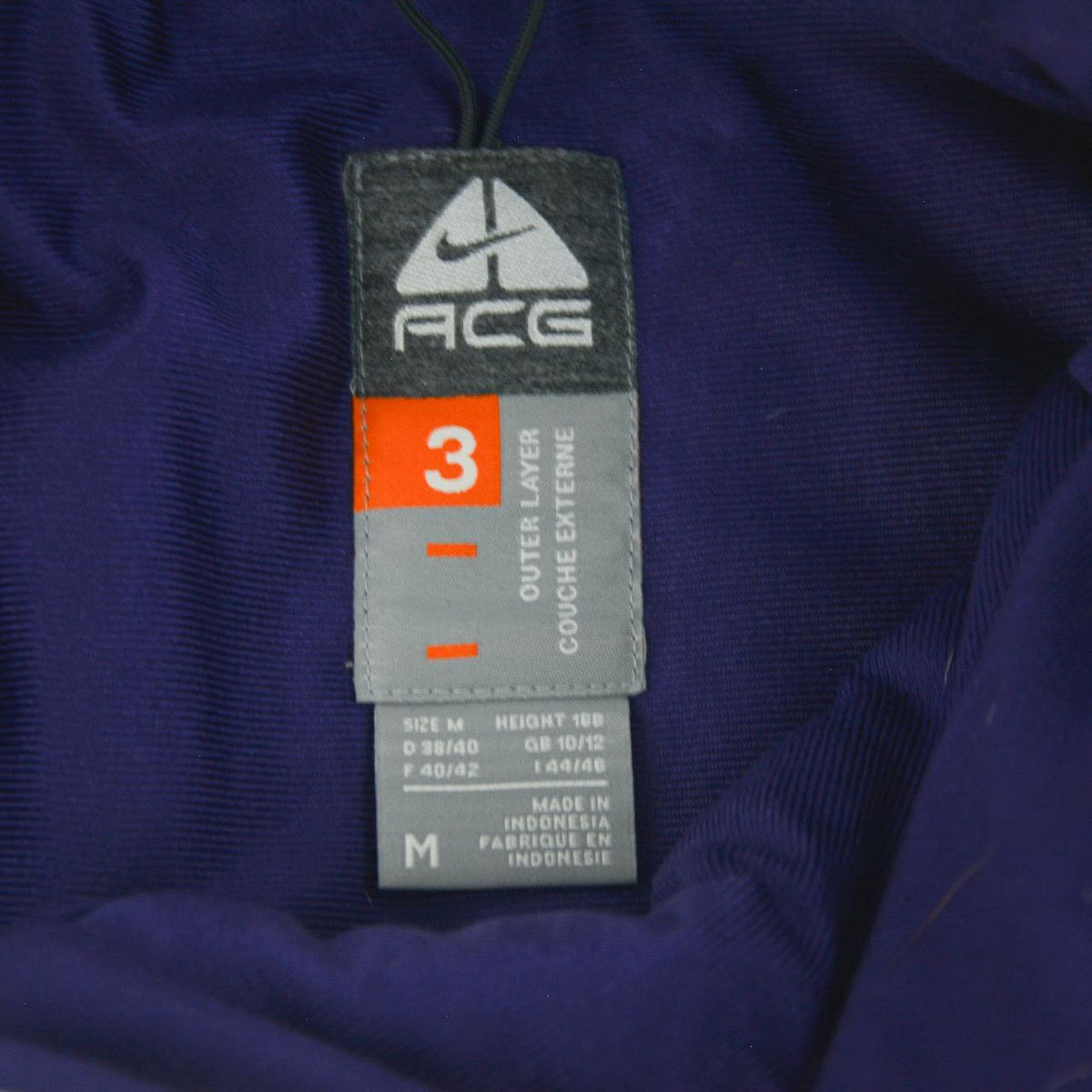 Vintage Nike ACG Asymmetric Jacket Womans Size M