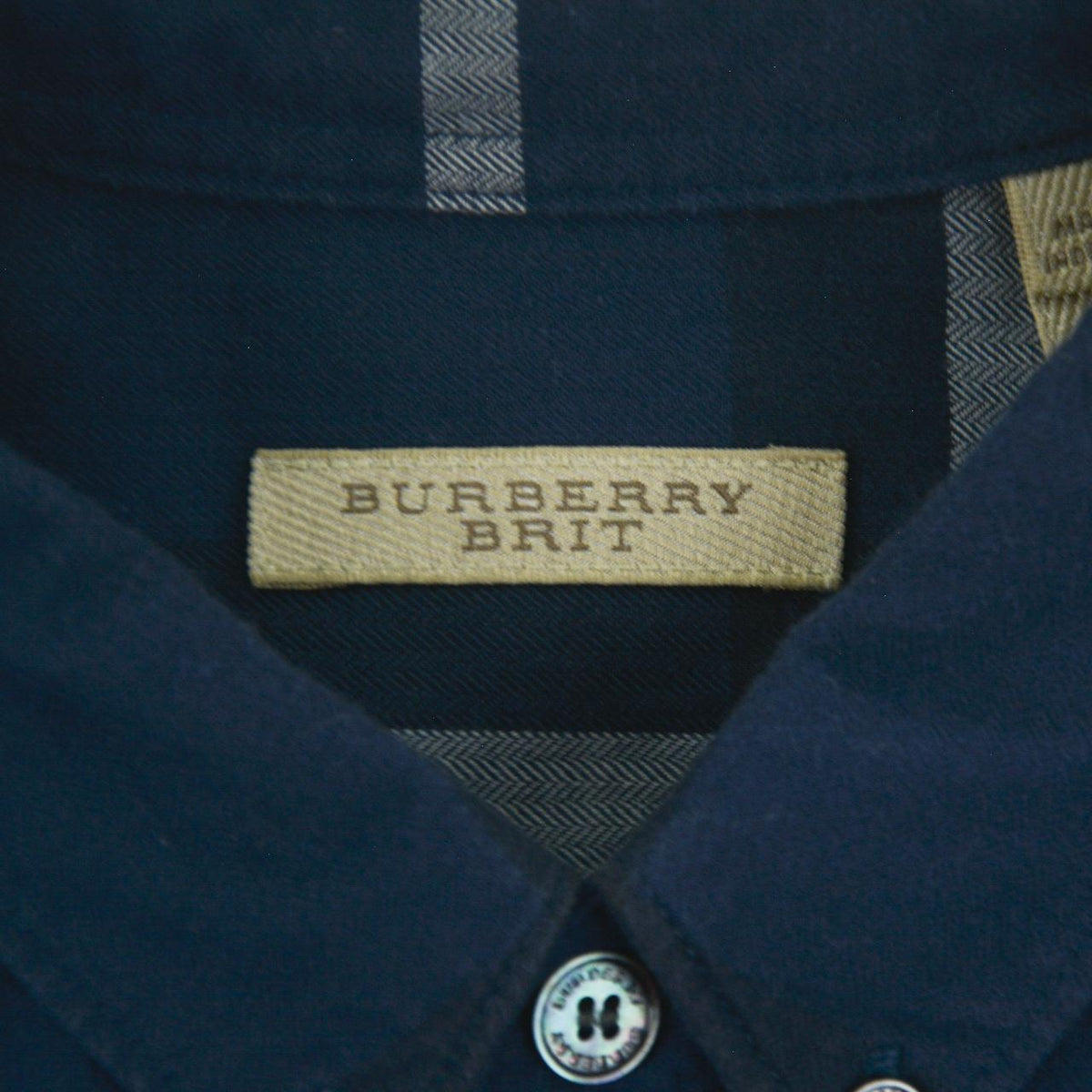 Vintage Burberry Nova Check Shirt Size S