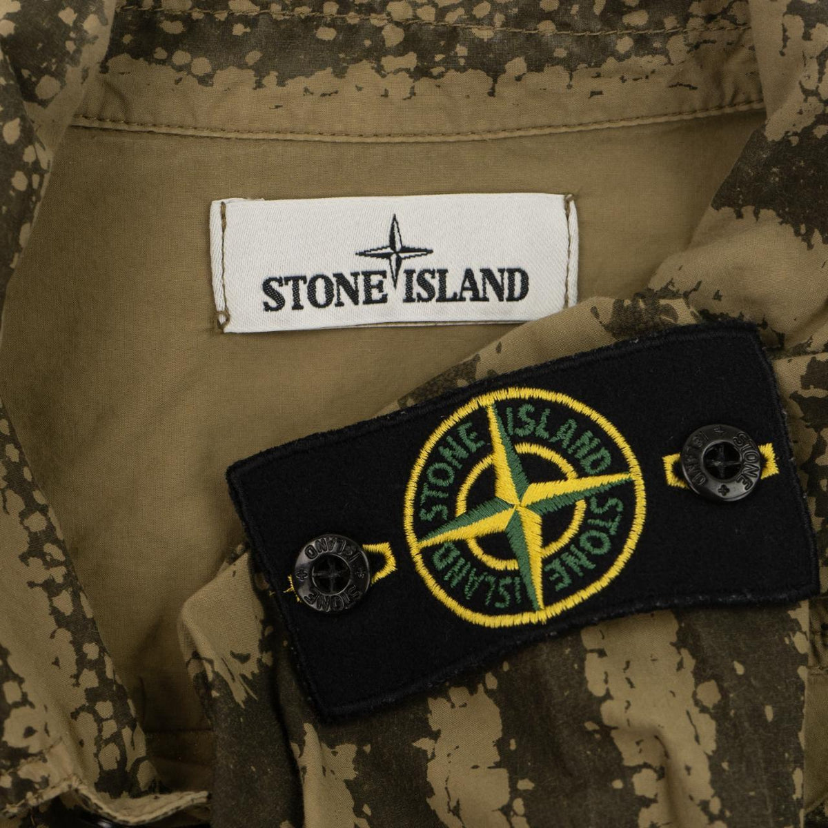 Vintage Stone Island Maze Over Shirt Jacket Size M