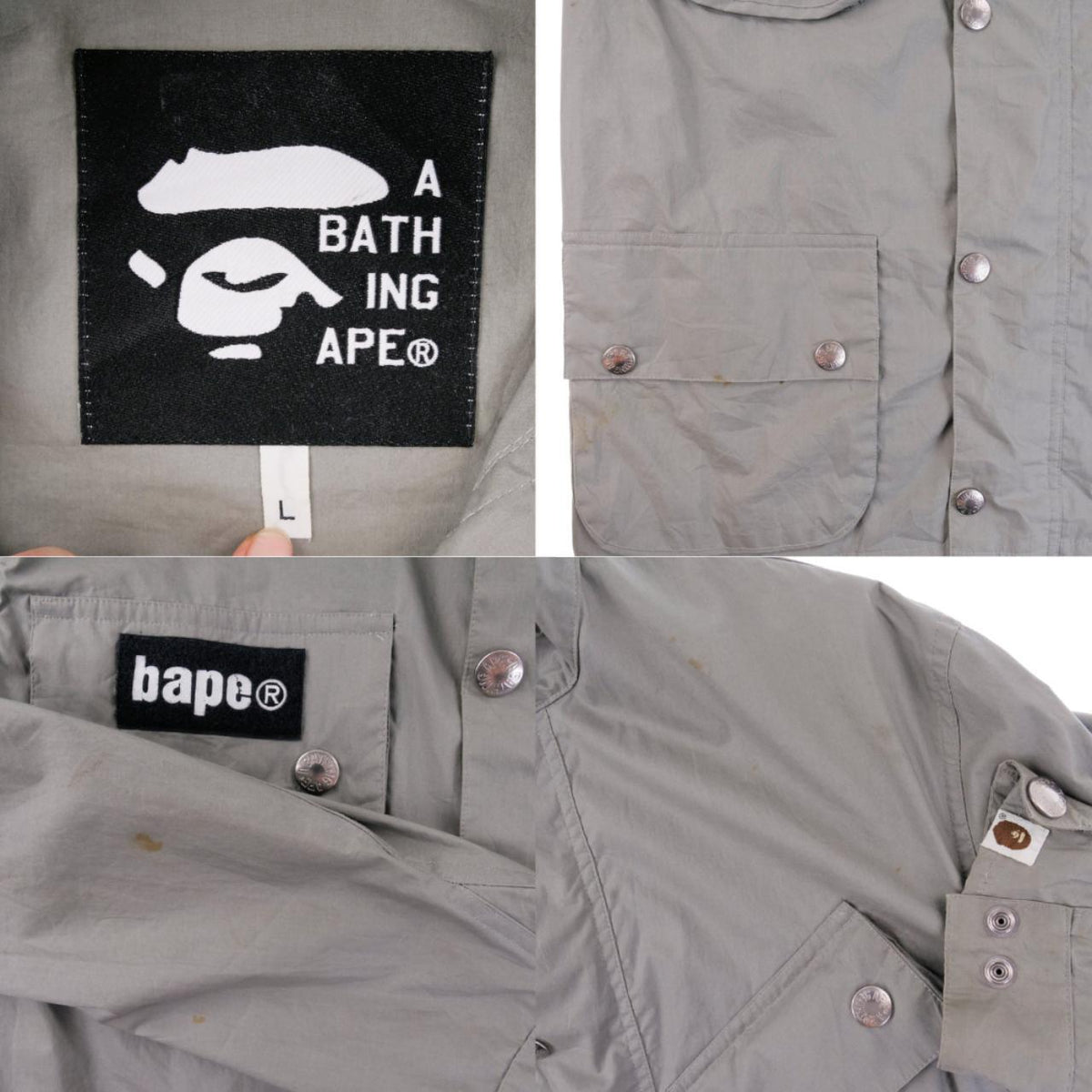 Vintage BAPE Pocket Jacket Size L