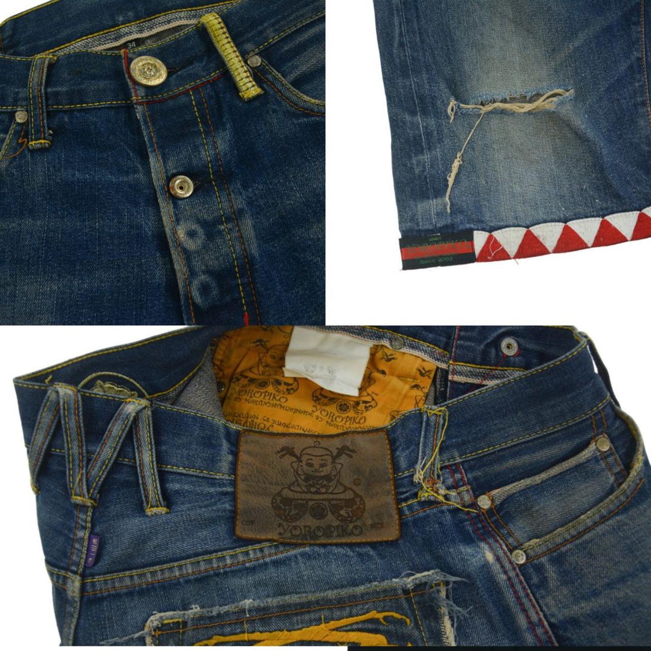 Vintage RMC Red Monkey Company Japanese Denim Shorts Size W34