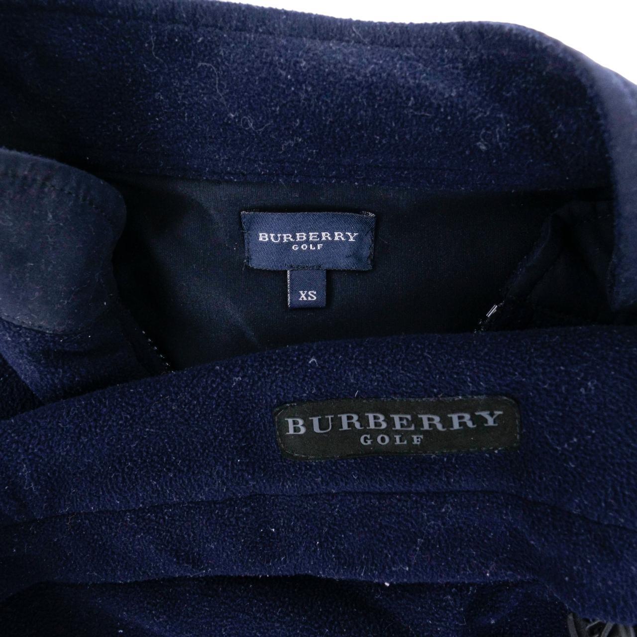 Vintage Burberry Golf Q Zip Fleece Size XS