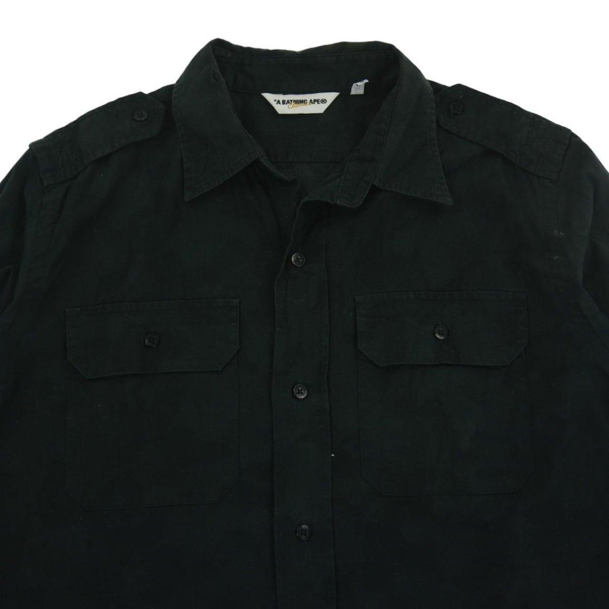 Vintage BAPE Button Up Shirt Size L