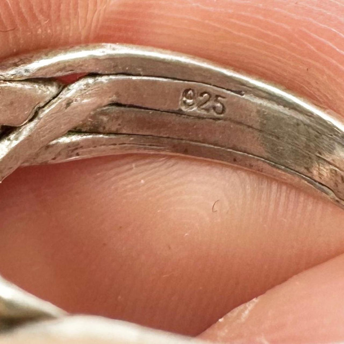 Vintage Braid 925 Sterling Silver Ring