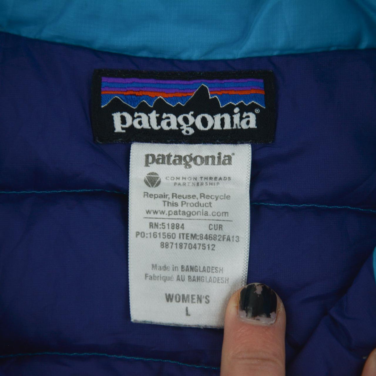Vintage Patagonia Puffa Jacket Women&#39;s Size L