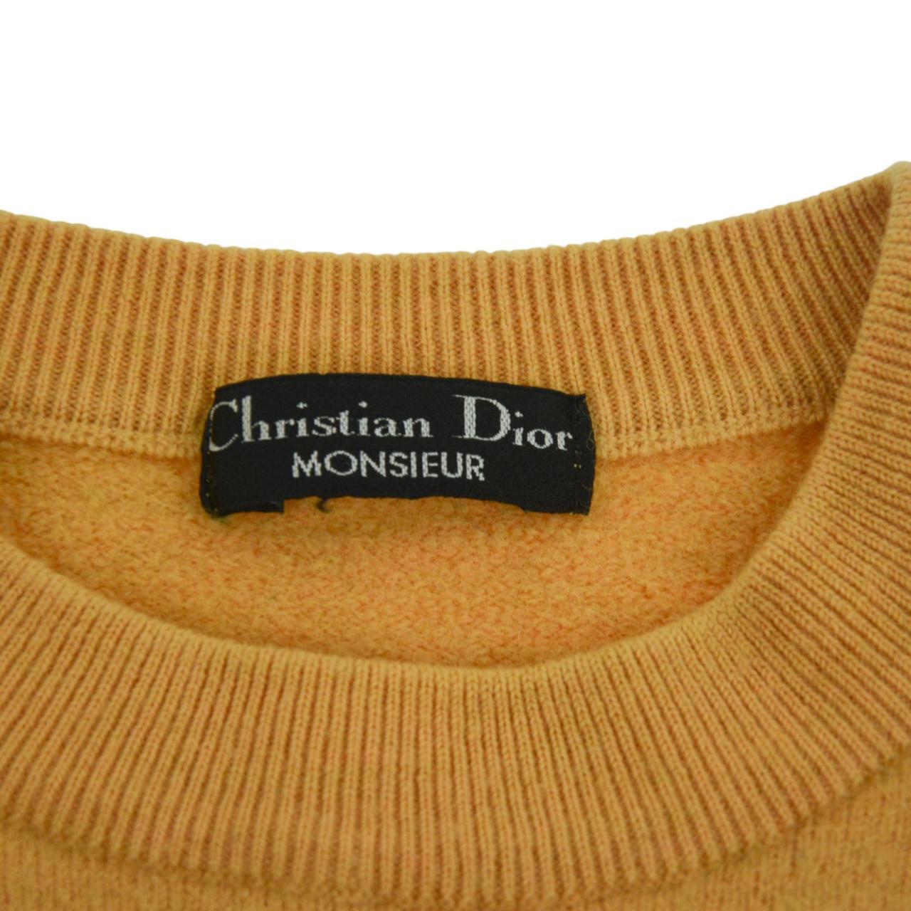 Vintage Christian Dior Logo Knitted Jumper Woman’s Size S