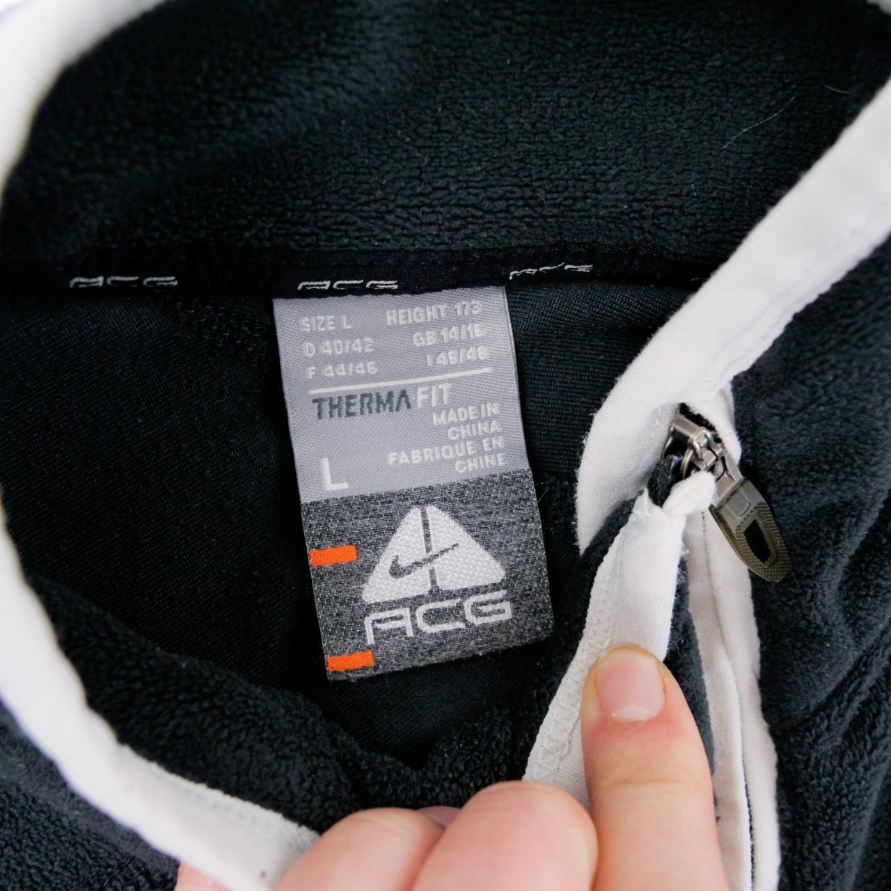 Vintage Nike ACG Asymmetric Zip Fleece Size M