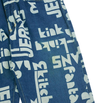 Vintage Hysteric Glamour Monogram Japanese Denim Jeans Women's Size W28